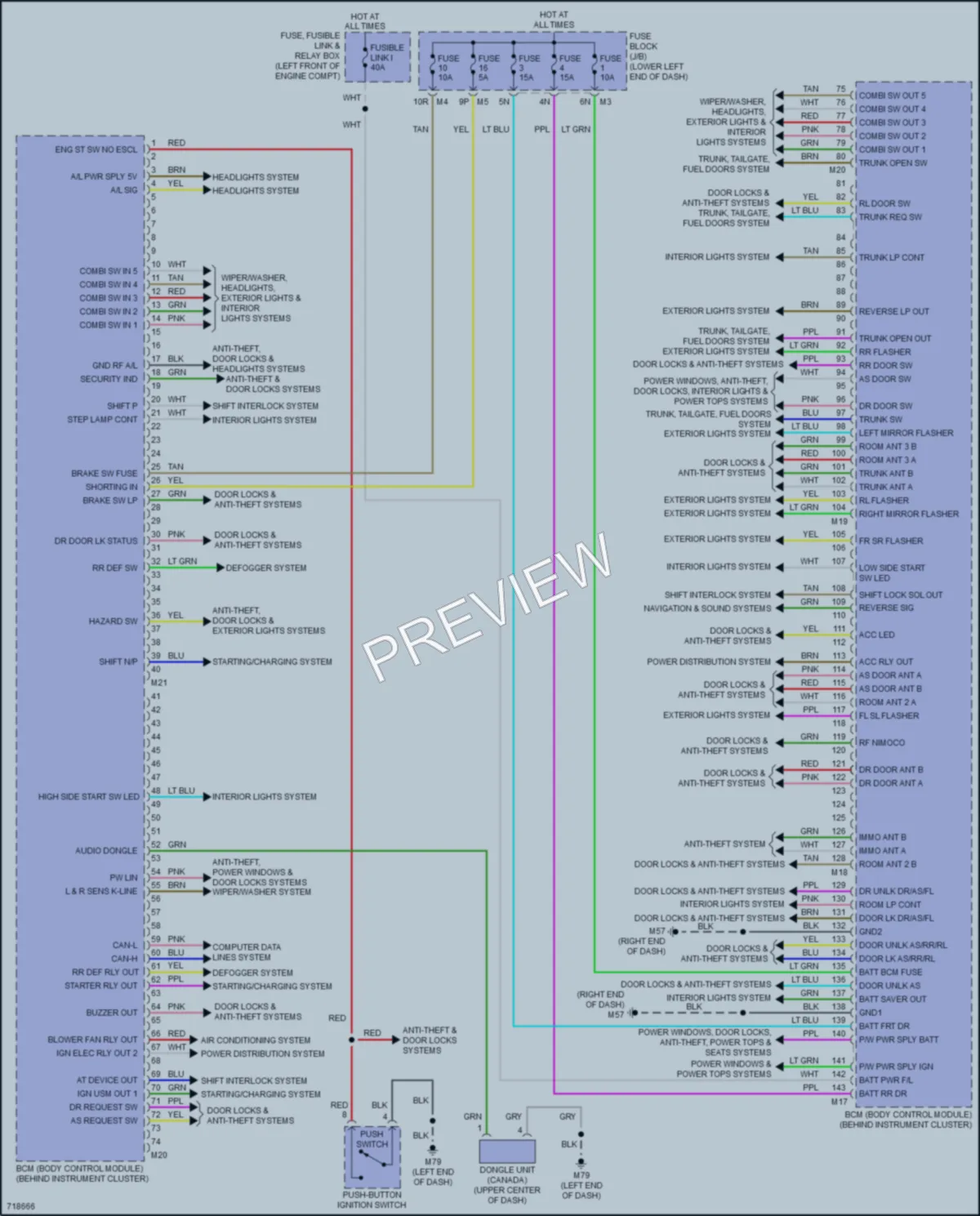 2020 Nissan Maxima Body Control Modules wiring diagram preview