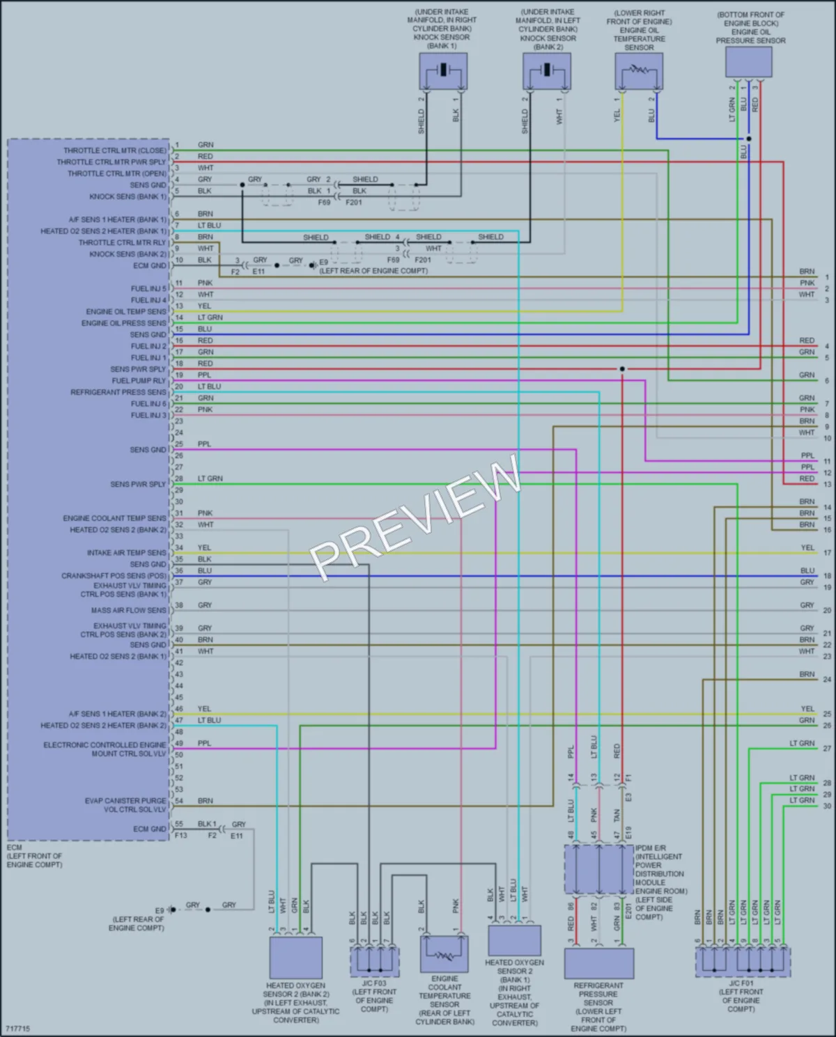 2020 Nissan Maxima Engine Performance wiring diagram preview