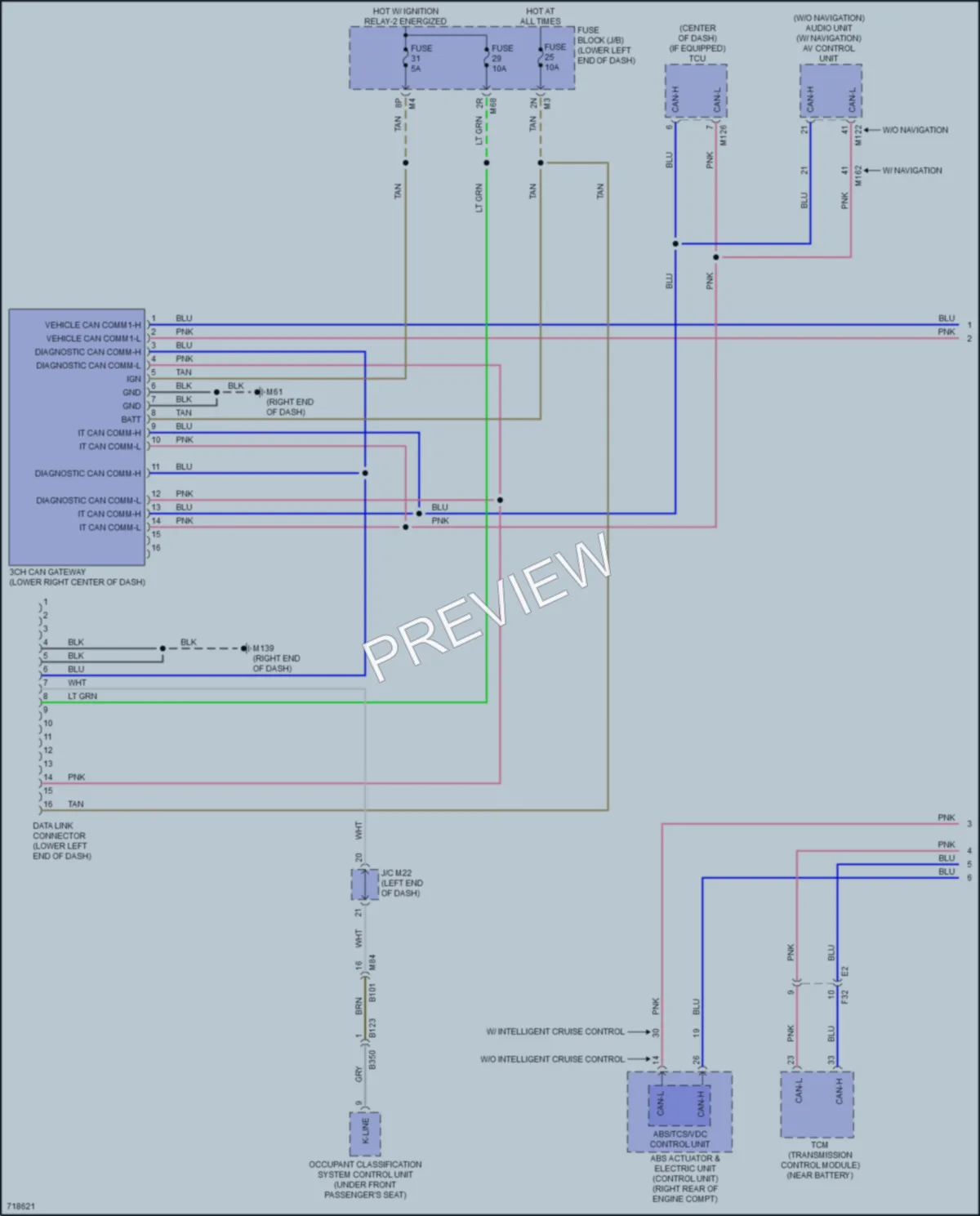 2020 Nissan Murano Computer Data Lines wiring diagram preview