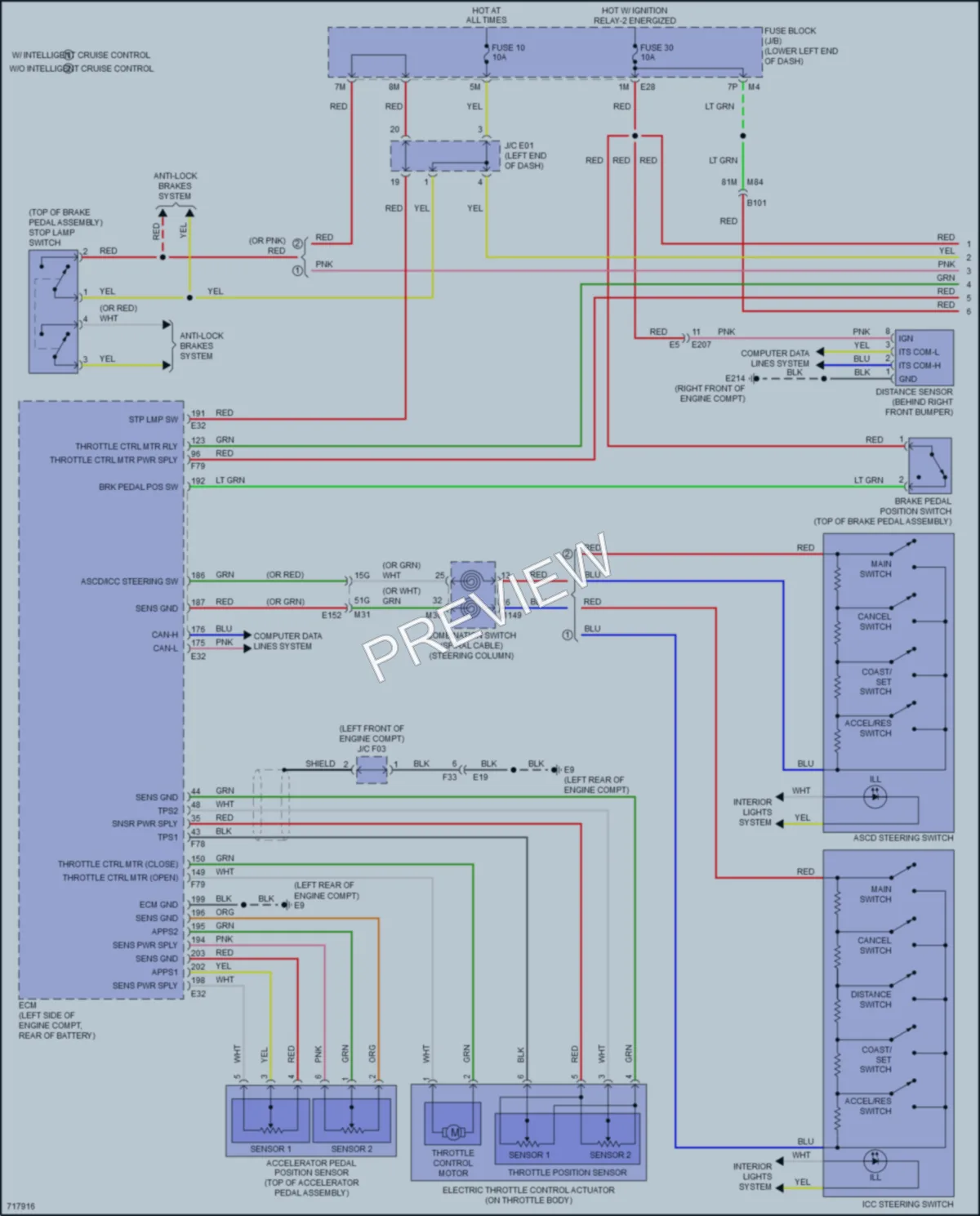 2020 Nissan Pathfinder Cruise Control wiring diagram preview