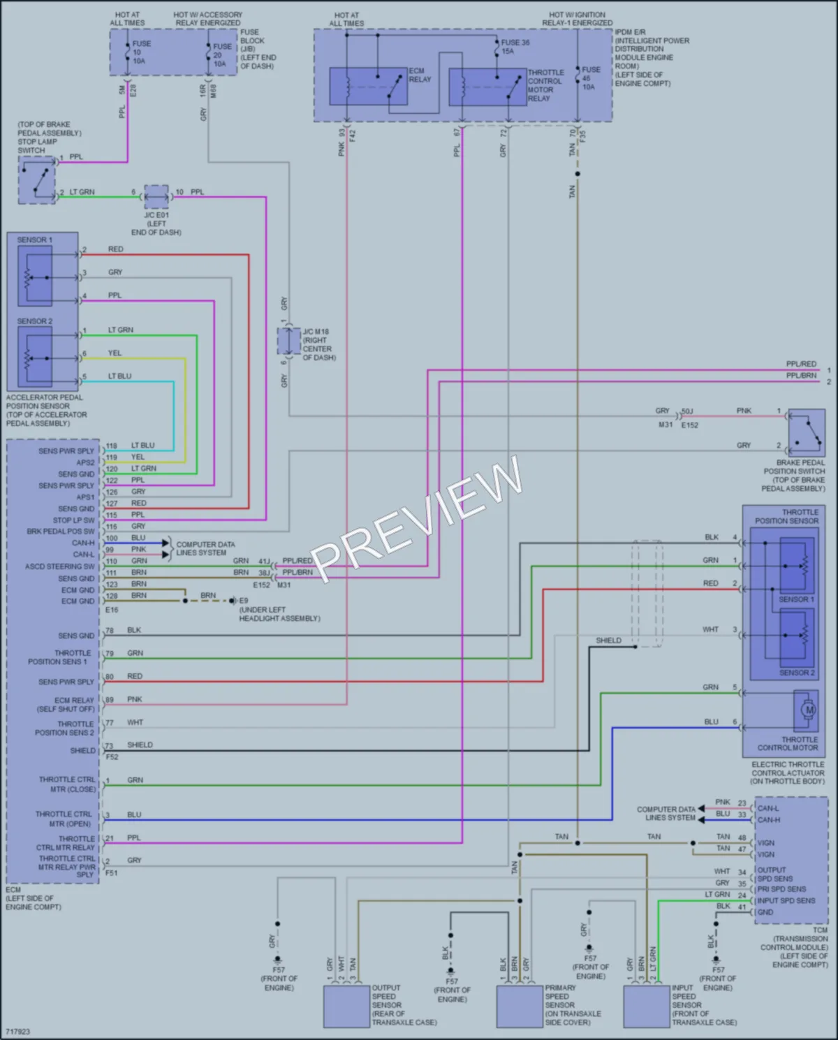 2020 Nissan Rogue Cruise Control wiring diagram preview