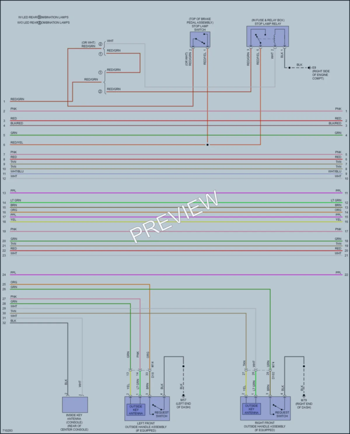 2020 Nissan Titan Anti Theft wiring diagram preview