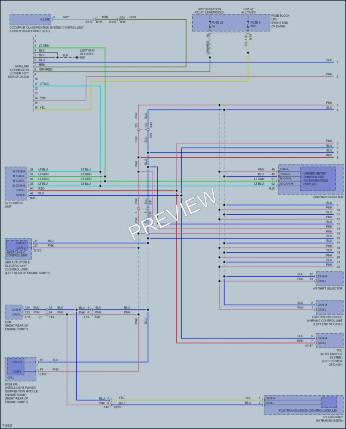 2020 Nissan TitanXD Computer Data Lines wiring diagram preview