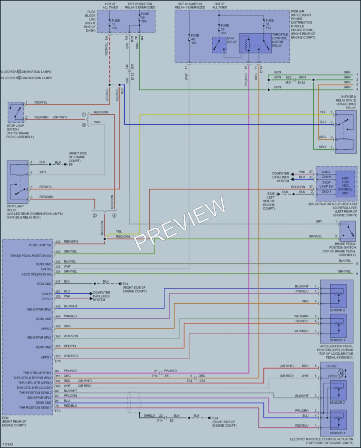 2020 Nissan TitanXD Cruise Control wiring diagram preview
