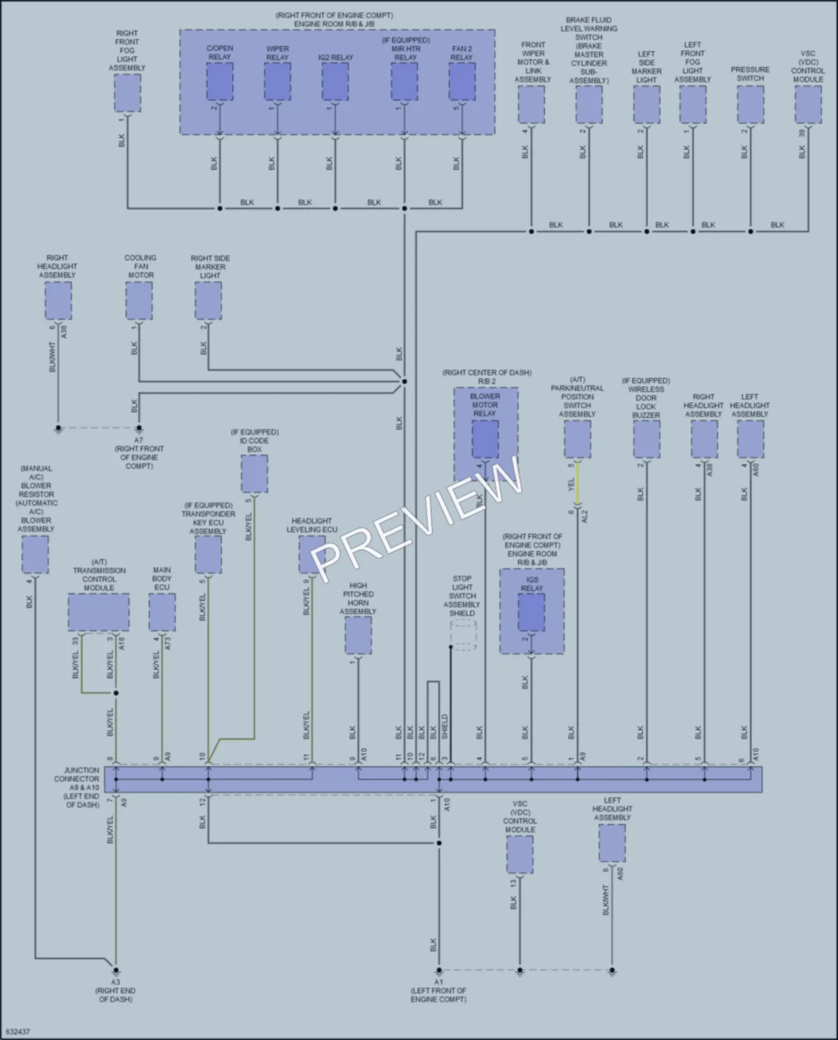 2020 Subaru BRZ Ground Distribution wiring diagram preview
