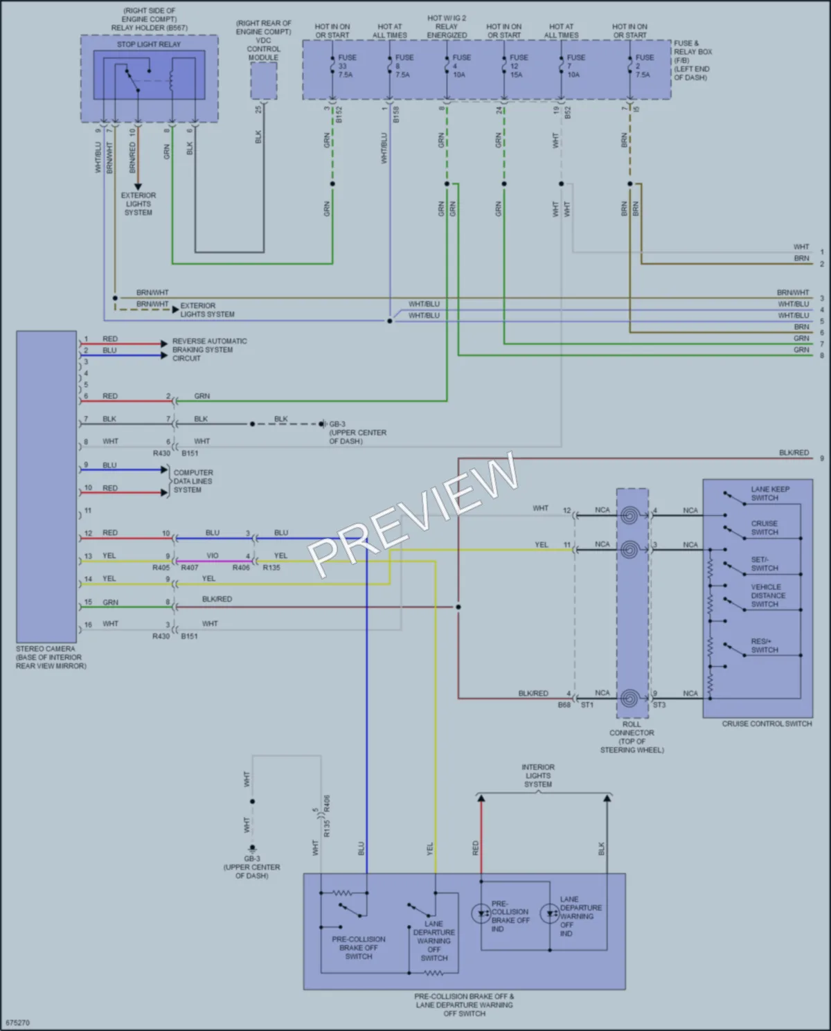 2020 Subaru WRX Navigation wiring diagram preview