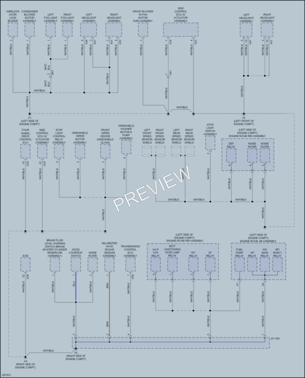 2020 Toyota LandCruiser Ground Distribution wiring diagram preview