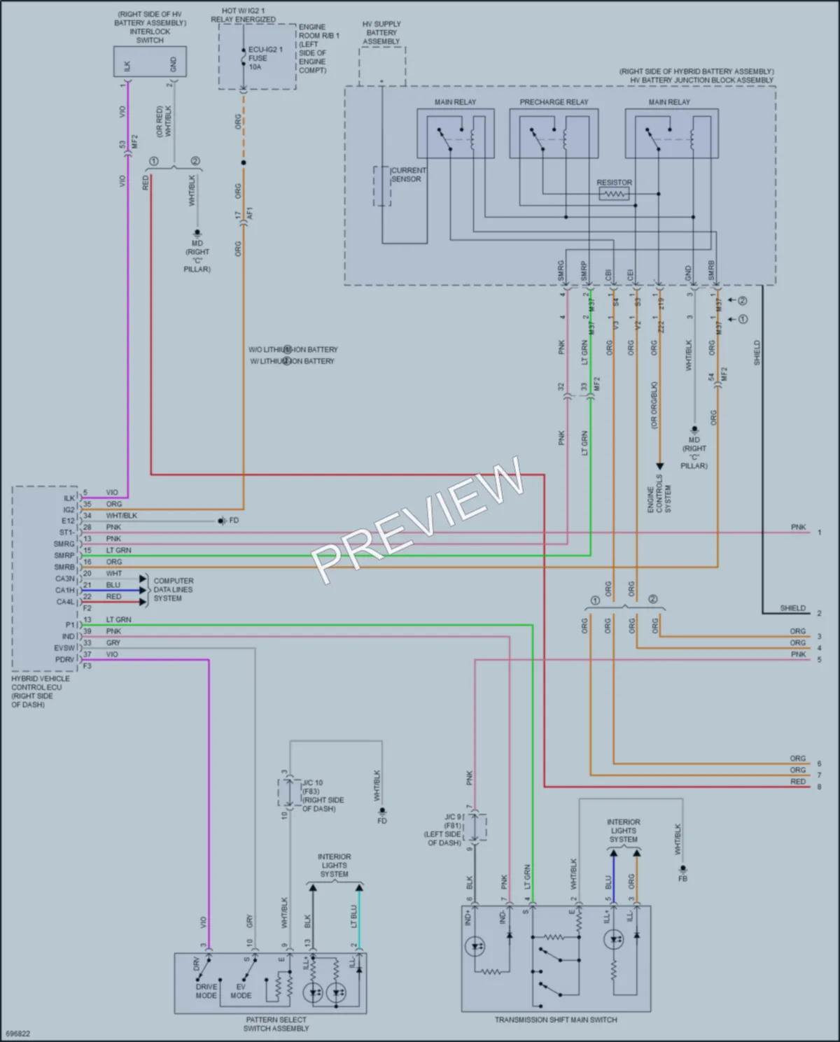 2020 Toyota 4Wd Transmission wiring diagram preview