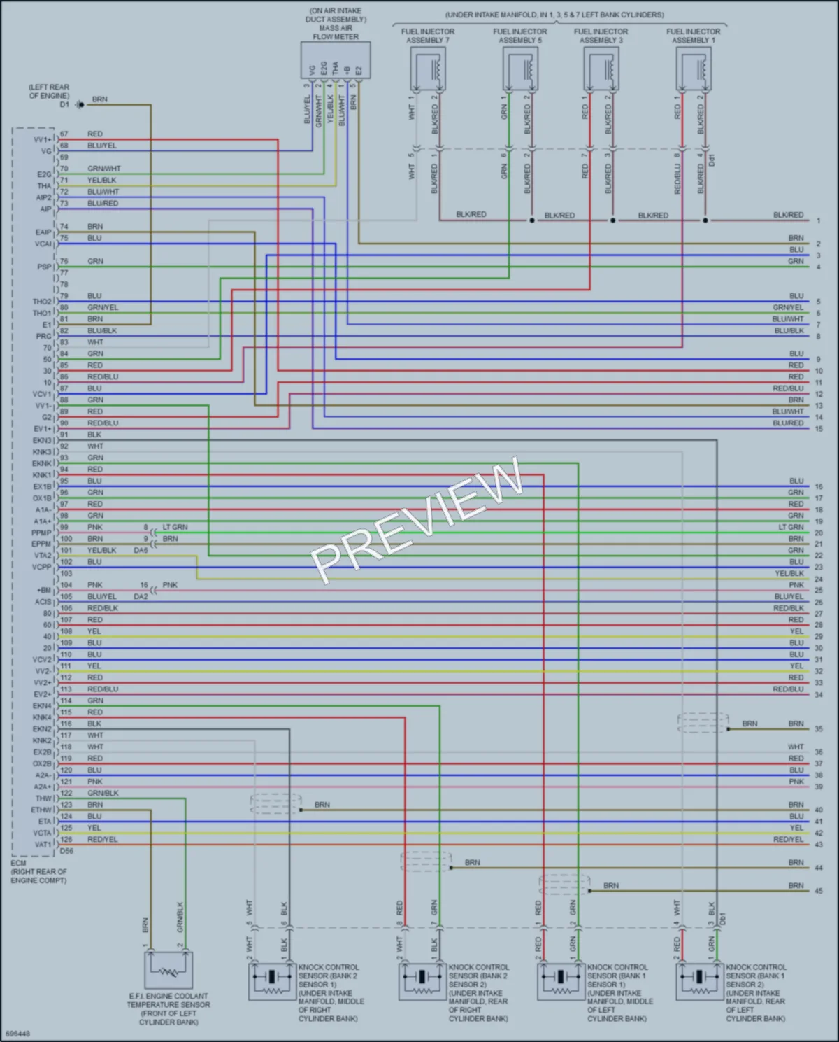 2020 Toyota Sequoia Engine Performance wiring diagram preview