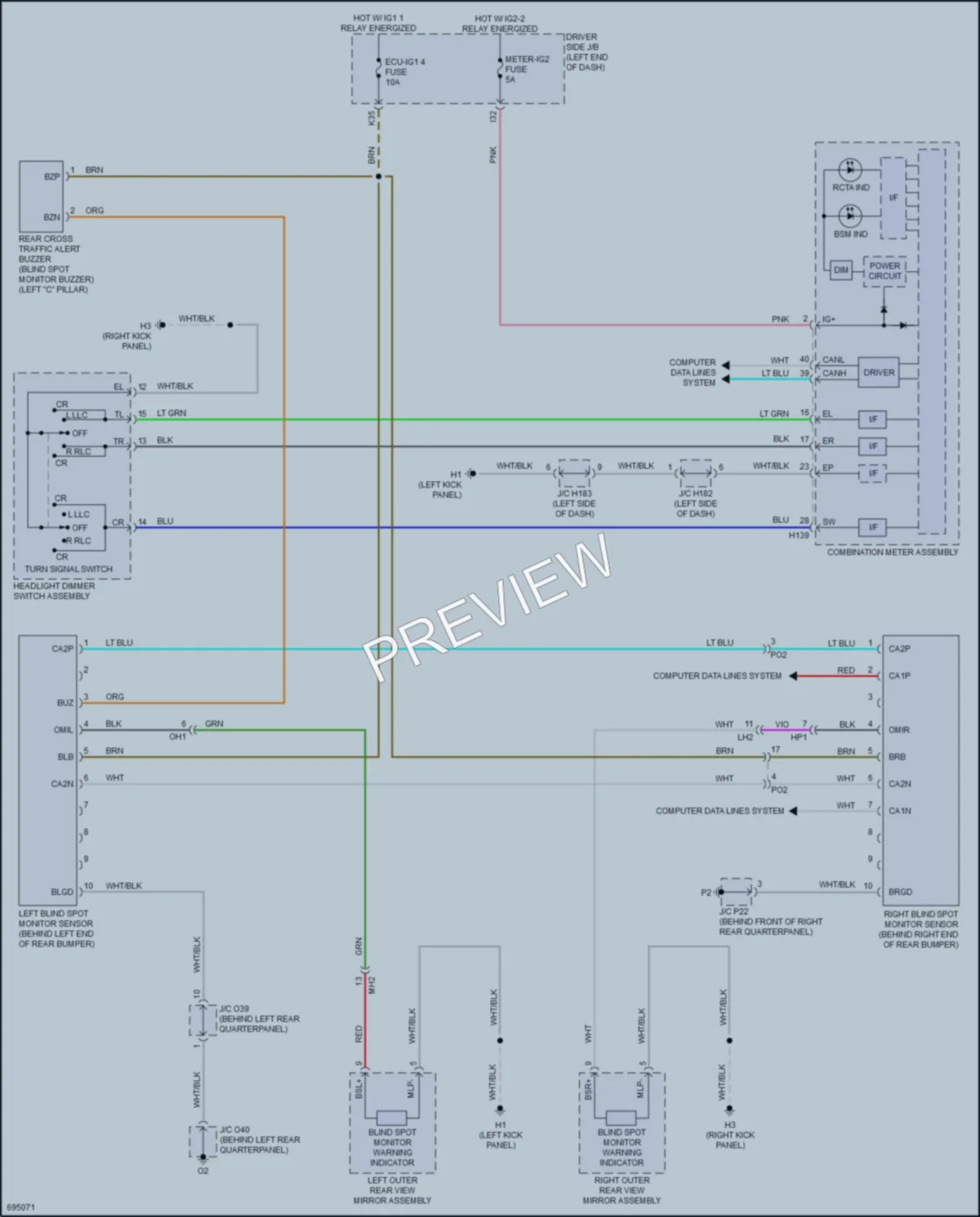 2020 Toyota Sequoia Navigation wiring diagram preview