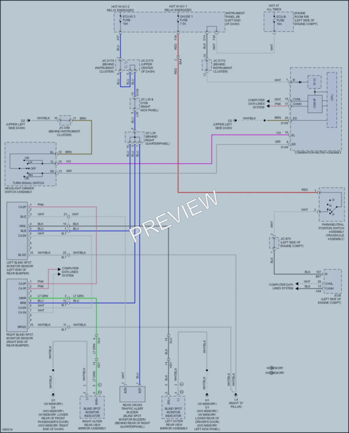 2020 Toyota Sienna Navigation wiring diagram preview