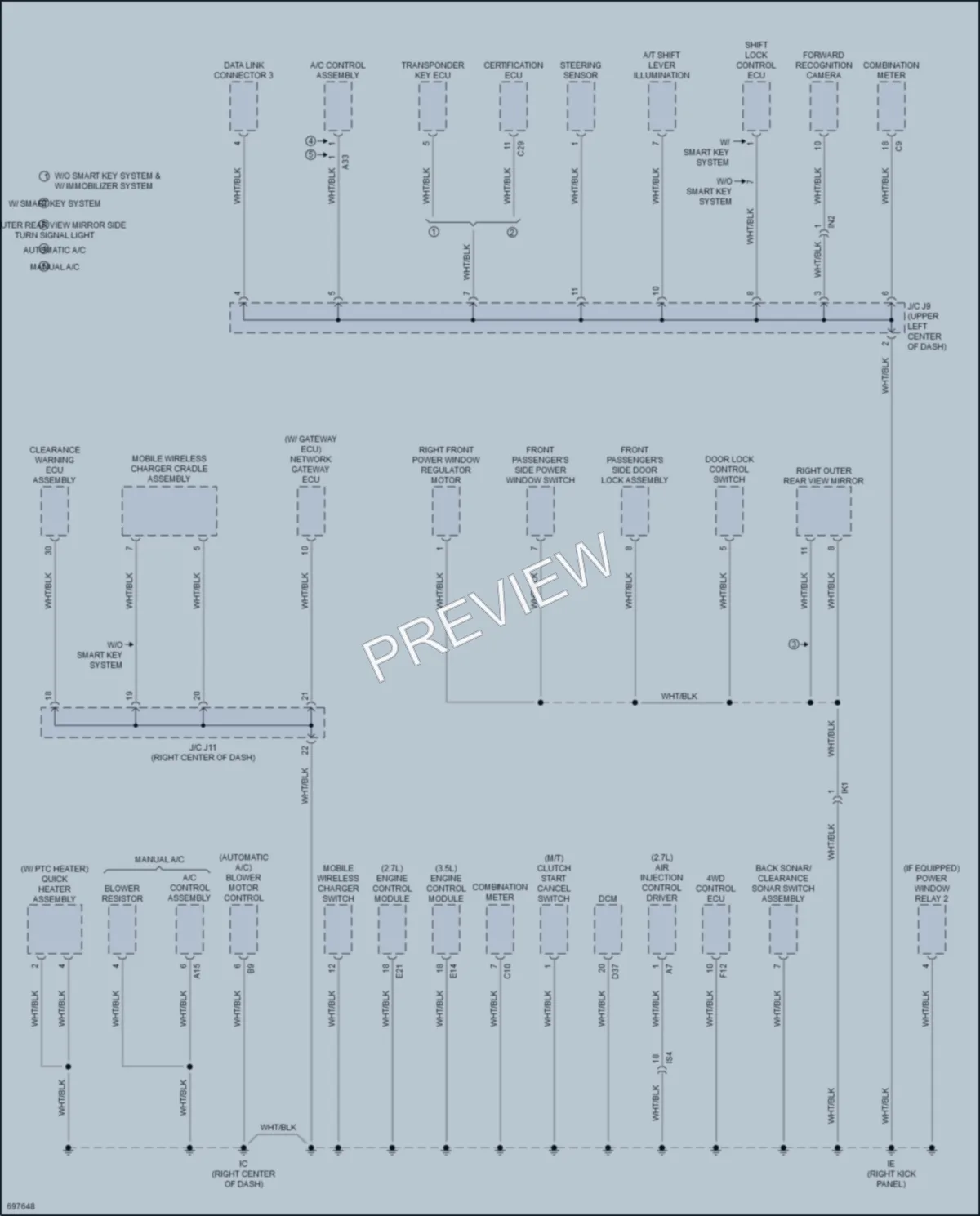 2020 Toyota Tacoma Ground Distribution wiring diagram preview
