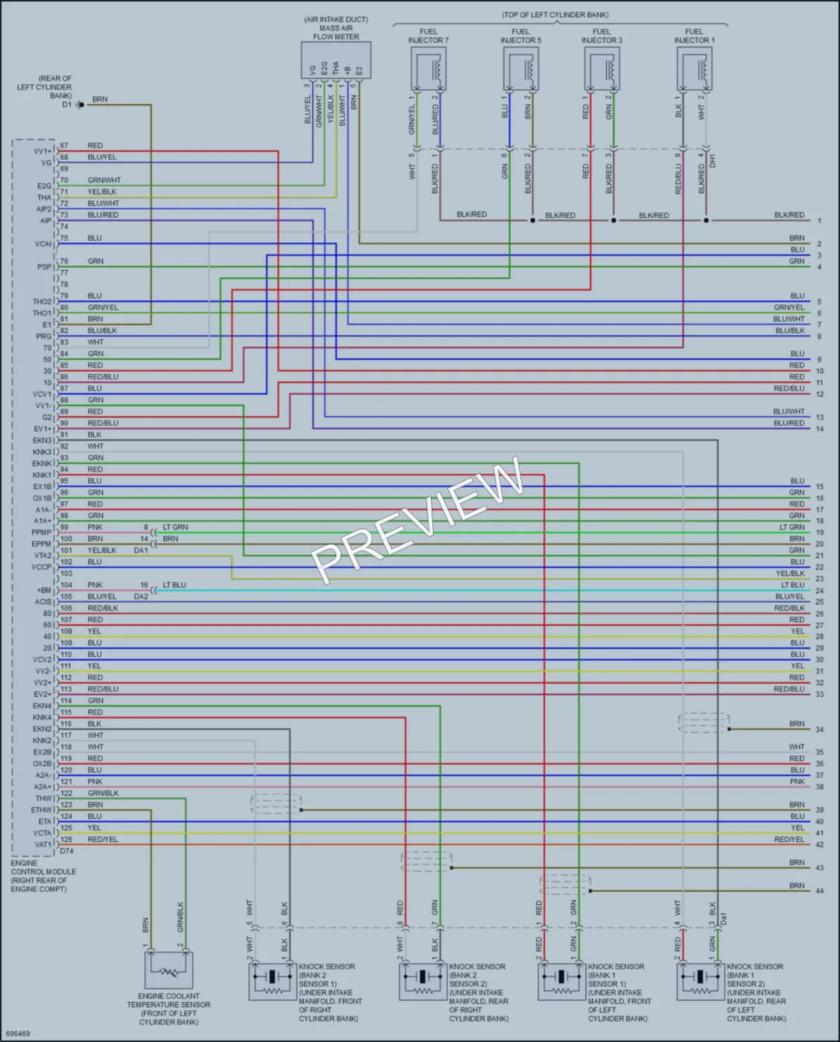 2020 Toyota Tundra Engine Performance wiring diagram preview