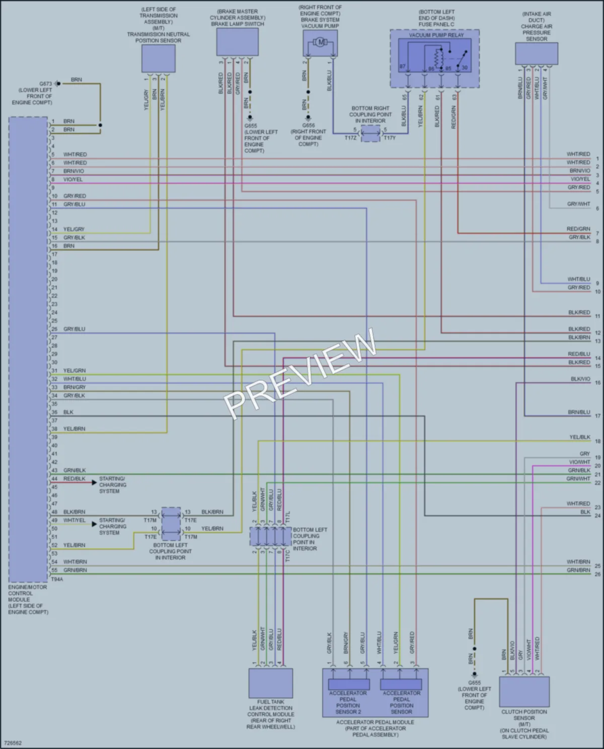 2020 Volkswagen Jetta Engine Performance wiring diagram preview