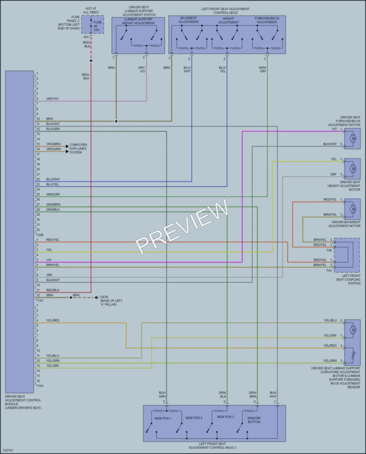 2020 Volkswagen JettaGLI Memory Systems wiring diagram preview