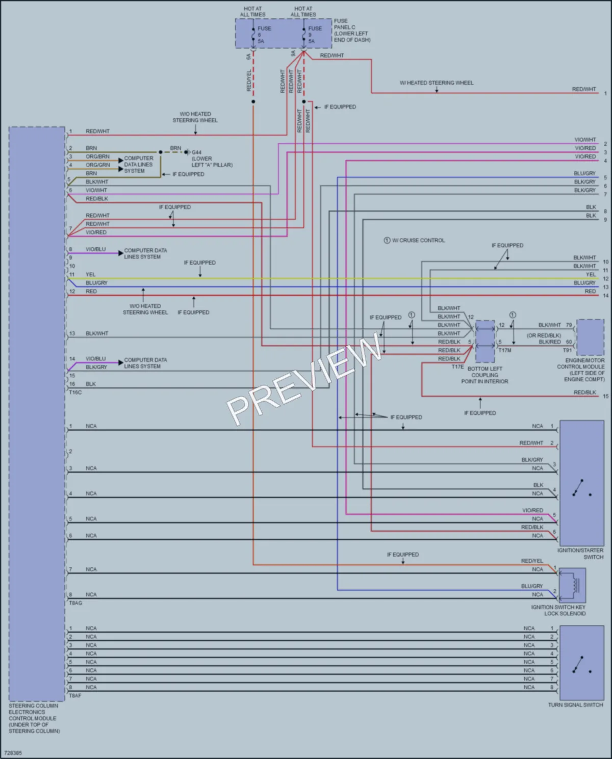 2020 Volkswagen Tiguan Body Control Modules wiring diagram preview