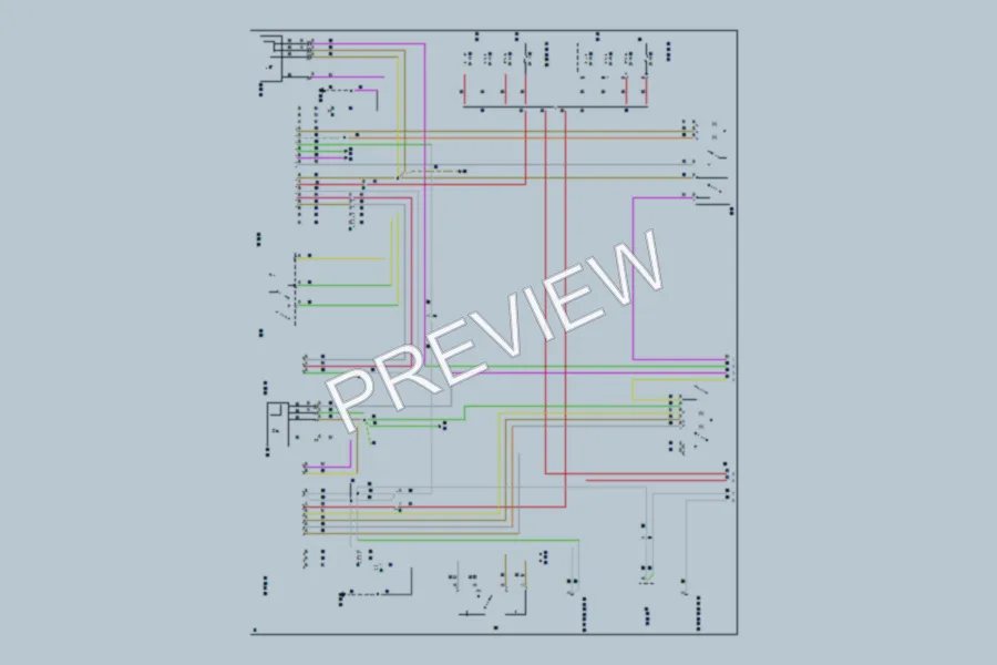 2020 Volvo S90PlugIn Power Door Locks wiring diagram preview