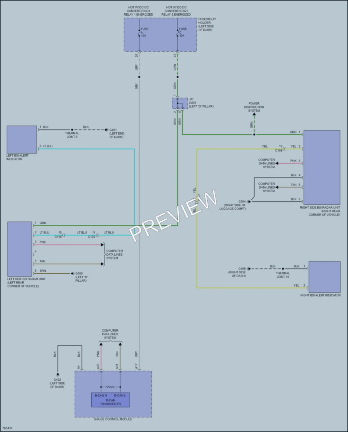 2021 Acura RDX Navigation wiring diagram preview