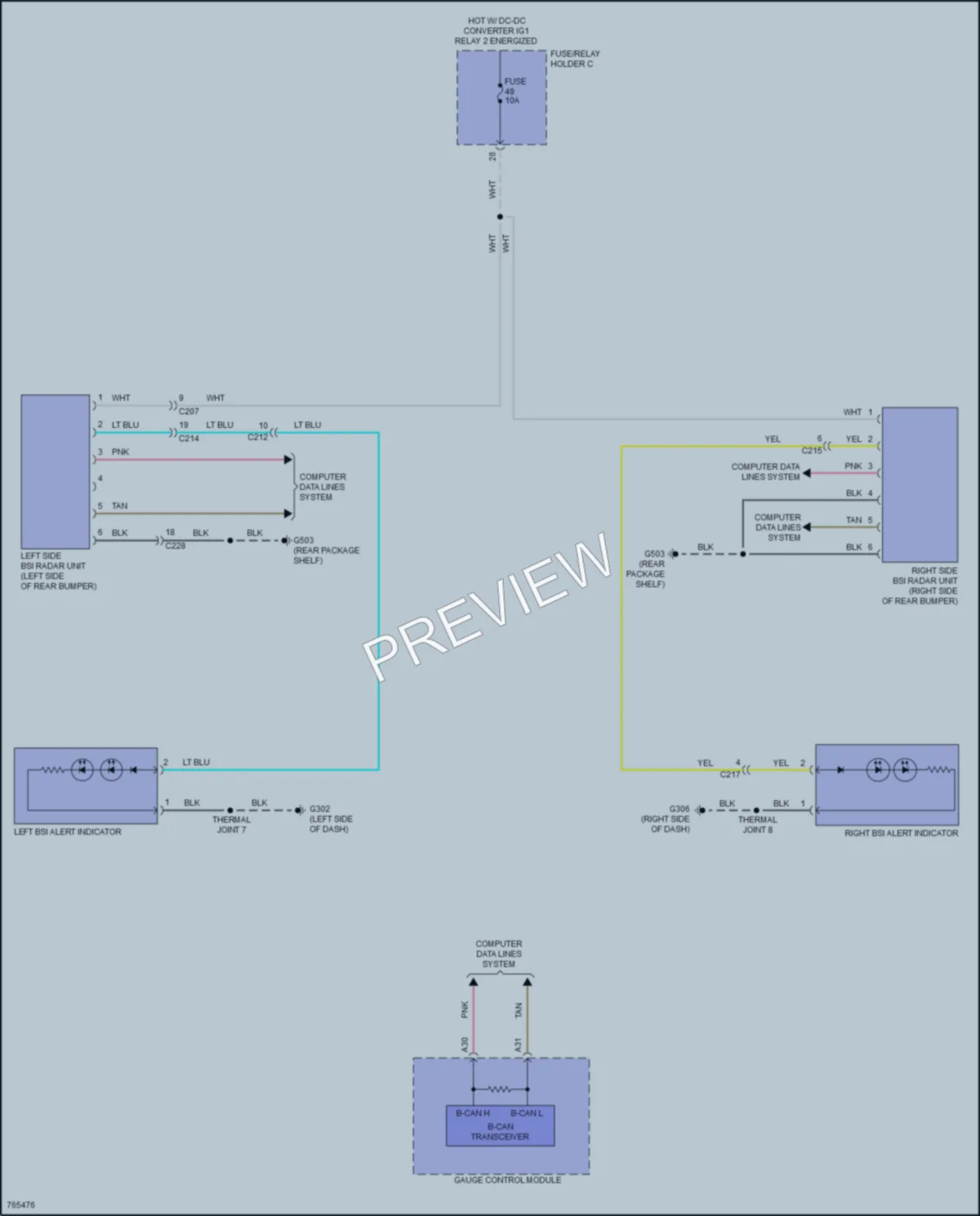 2021 Acura TLX Navigation wiring diagram preview