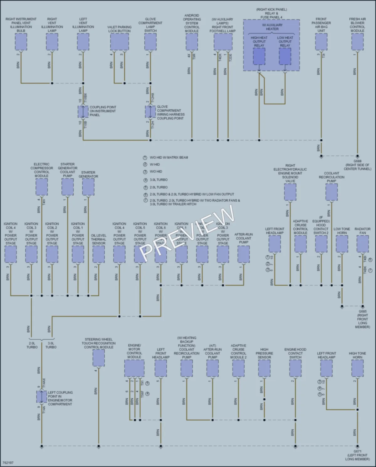 2021 Audi A4 Ground Distribution wiring diagram preview