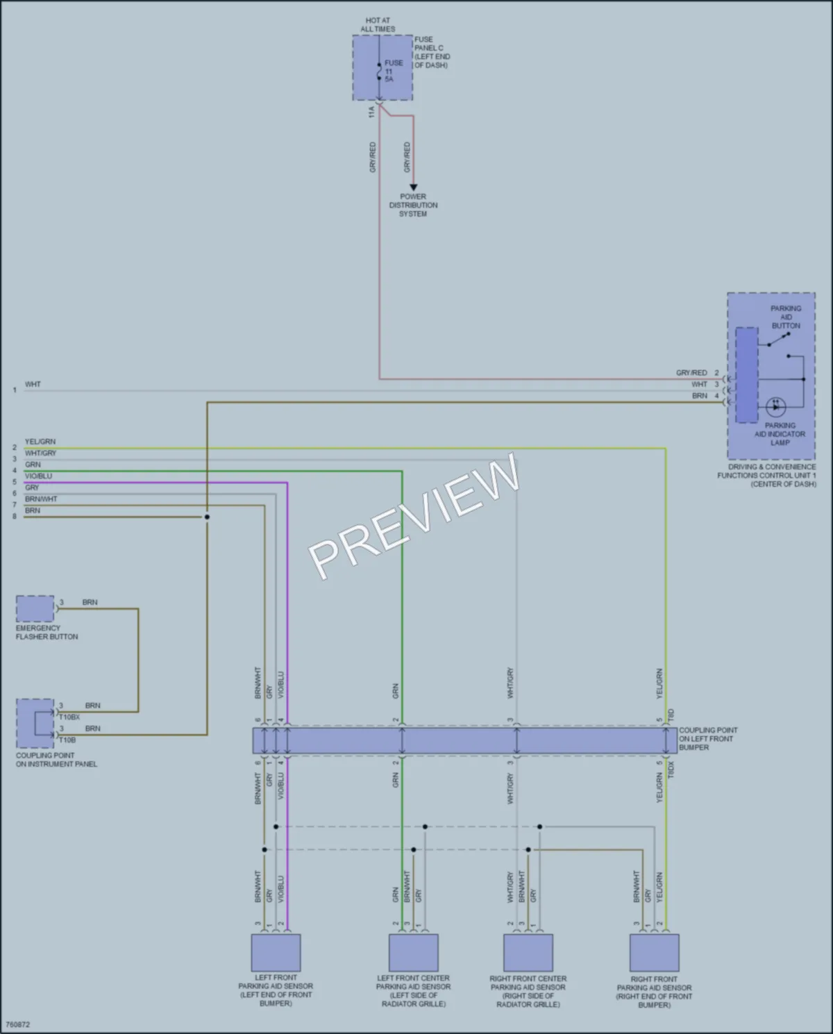 2021 Audi A4allroad Navigation wiring diagram preview