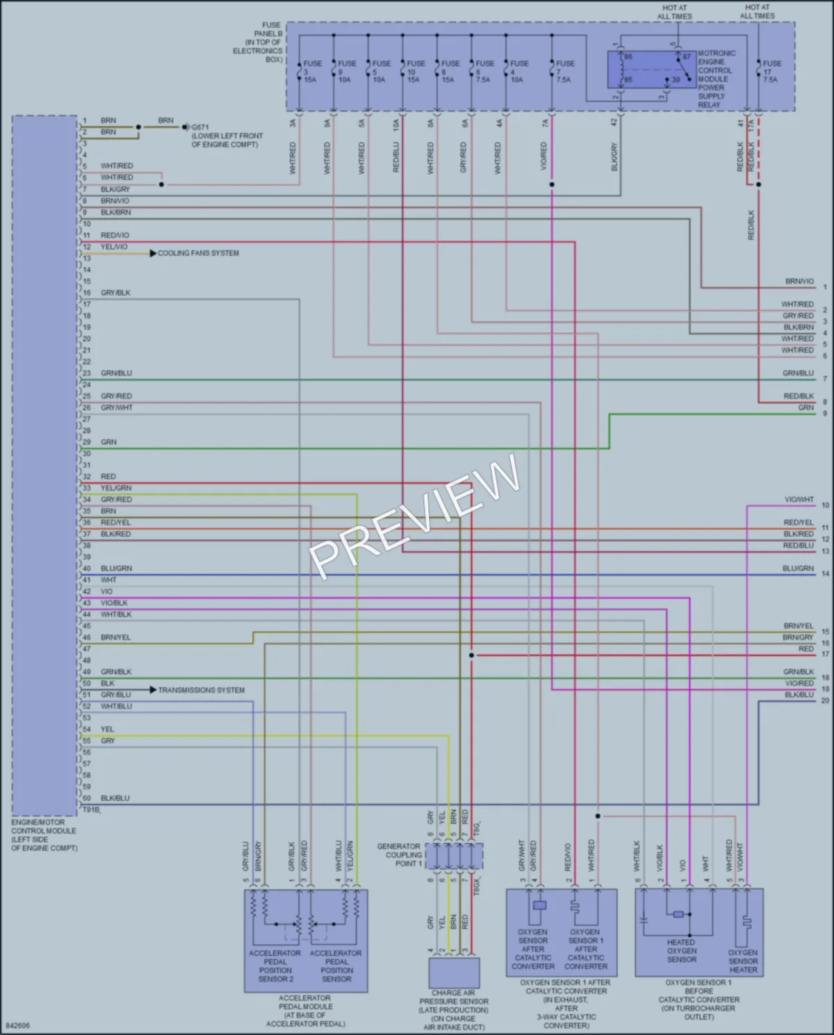 2021 Audi Q3 Engine Performance wiring diagram preview