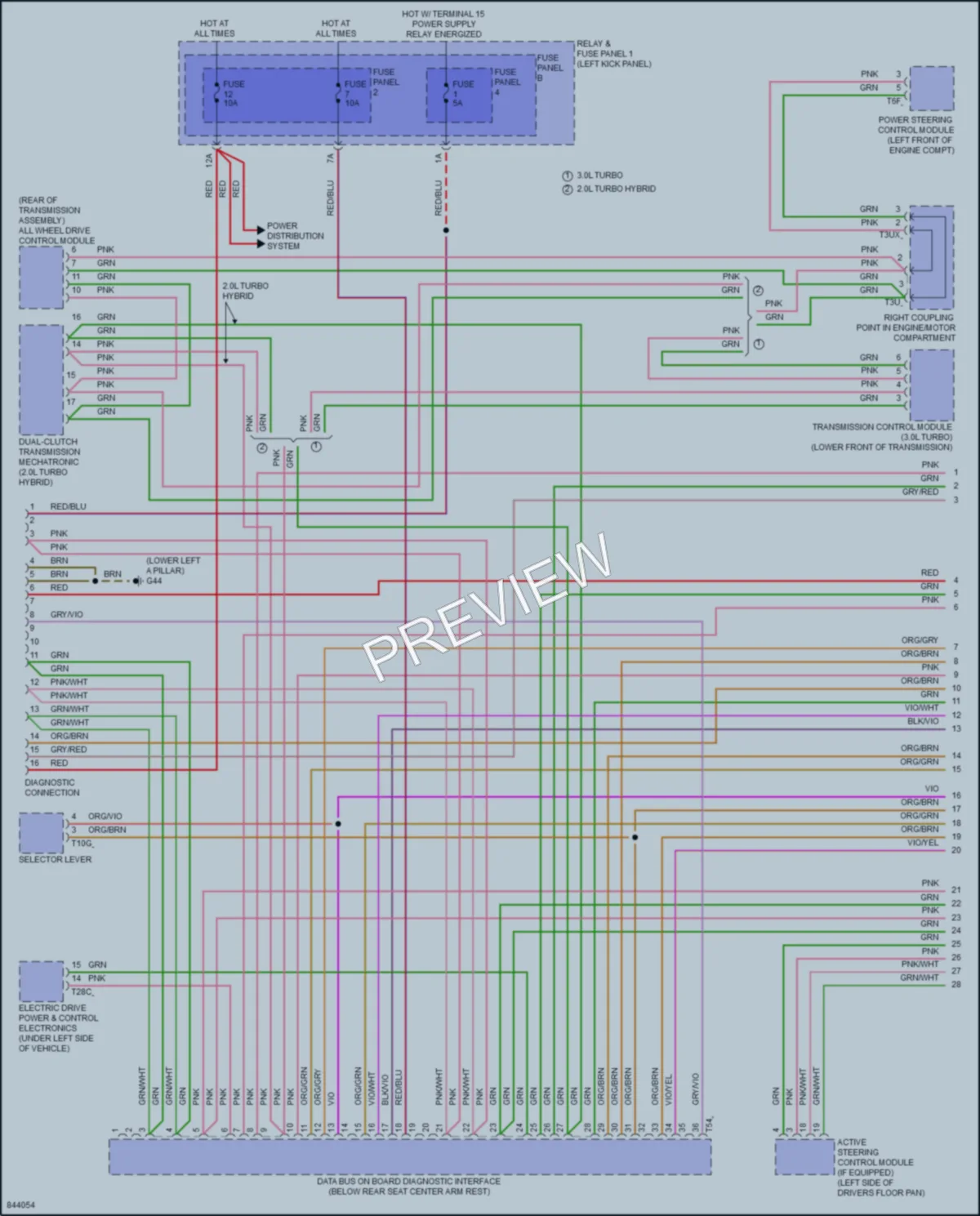 2021 Audi Q5 Computer Data Lines wiring diagram preview