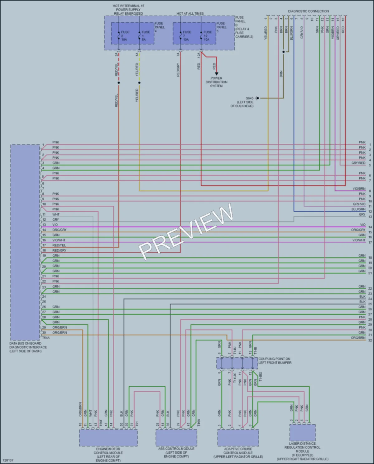 2021 Audi Q7 Computer Data Lines wiring diagram preview