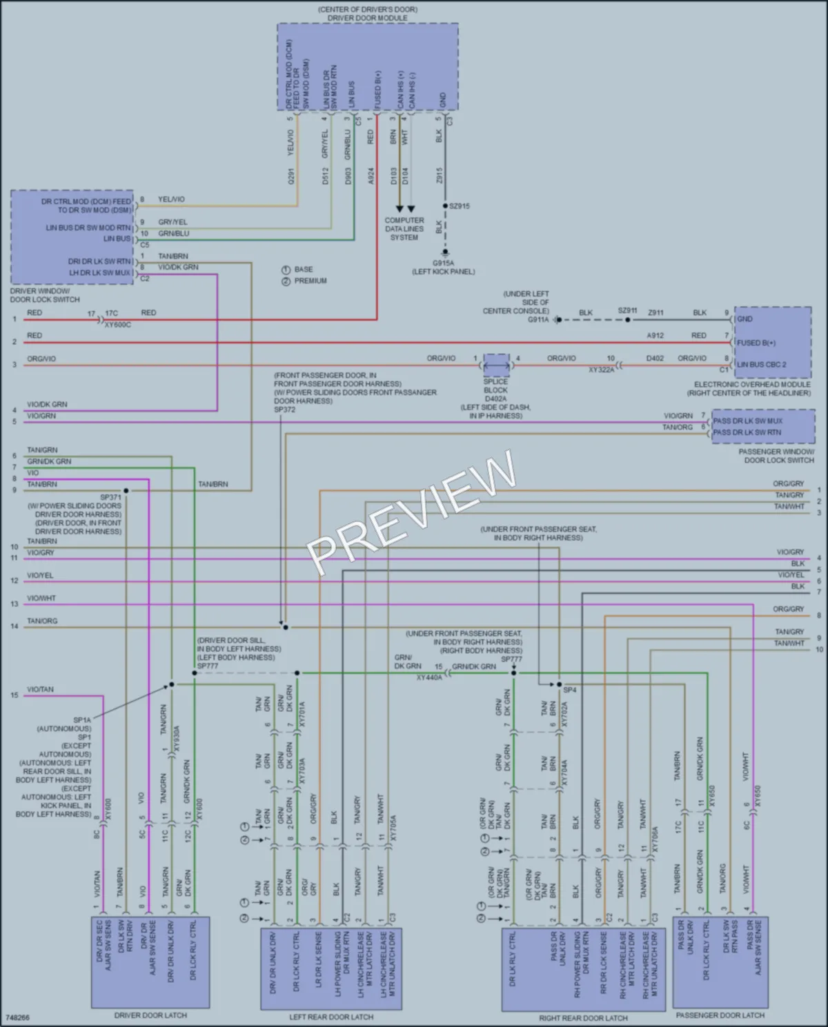 2021 Chrysler PacificaNew Anti Theft wiring diagram preview