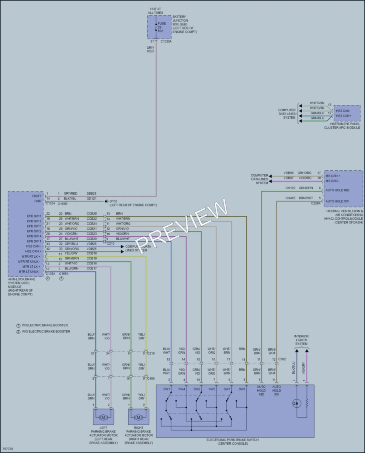 2021 Ford BroncoSport Shift Interlock wiring diagram preview