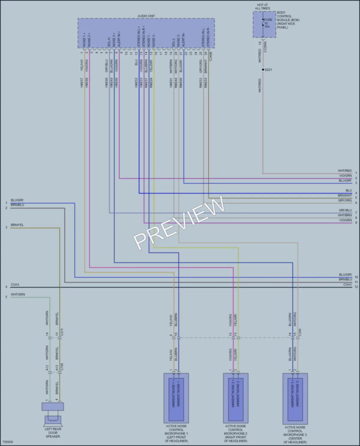 2021 Ford ExpeditionMAX Navigation wiring diagram preview