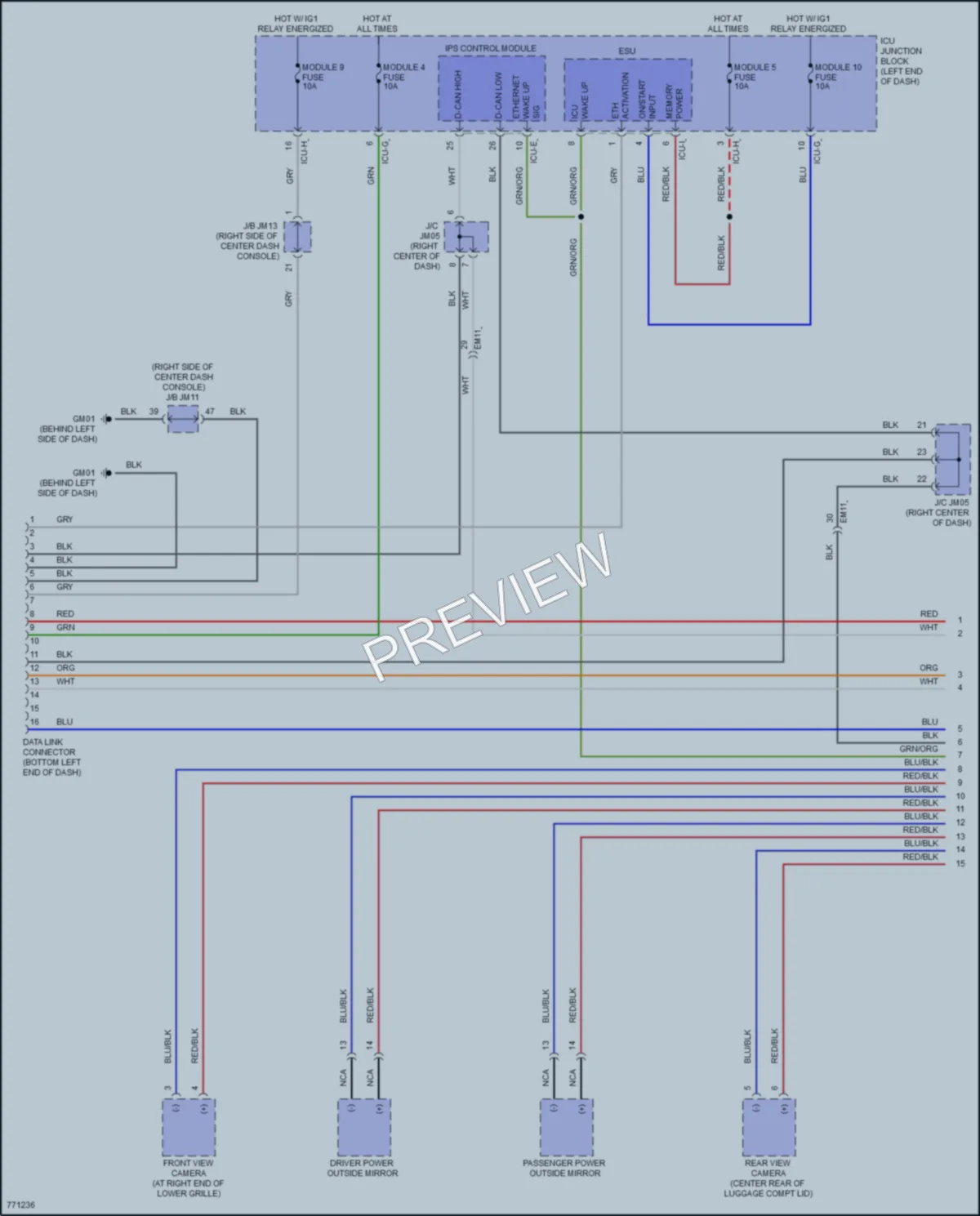 2021 Genesis G80 Computer Data Lines wiring diagram preview