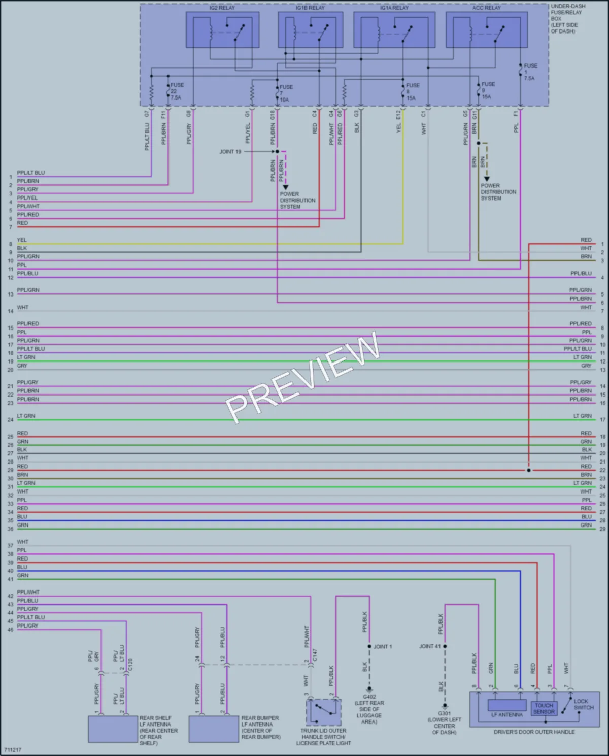 2021 Honda ClarityPlugIn Anti Theft wiring diagram preview