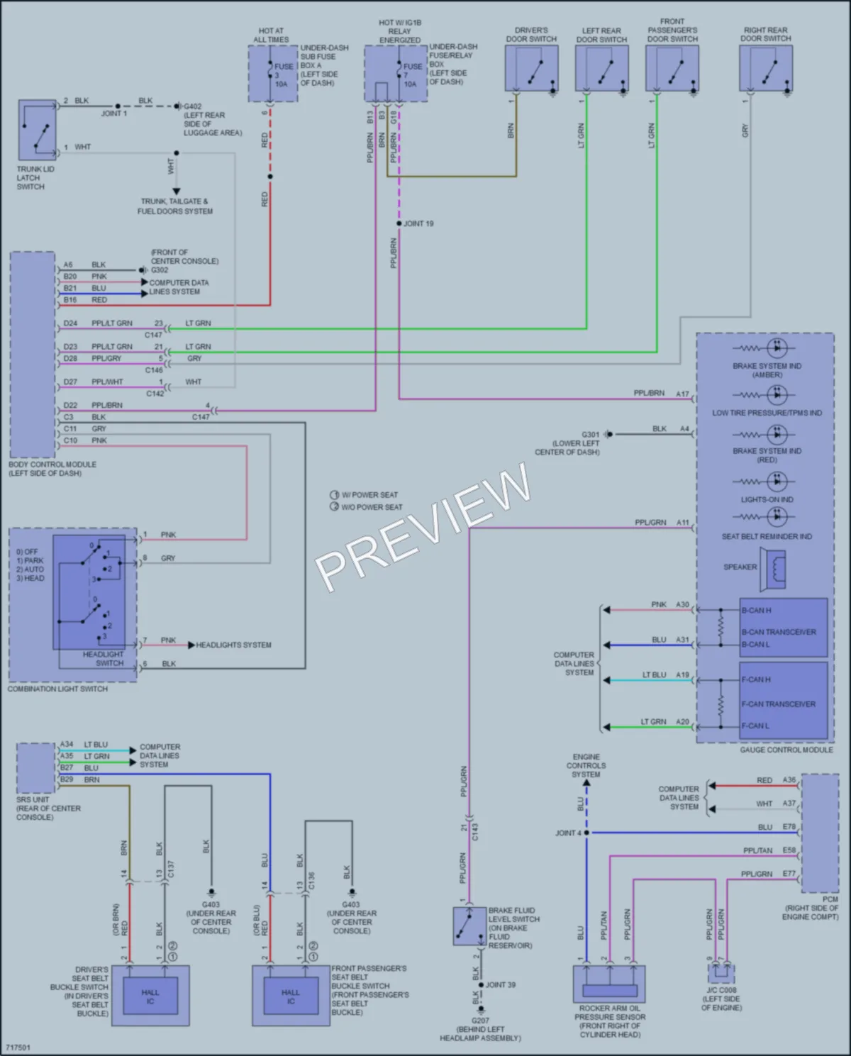 2021 Honda ClarityPlugIn Warning Systems wiring diagram preview