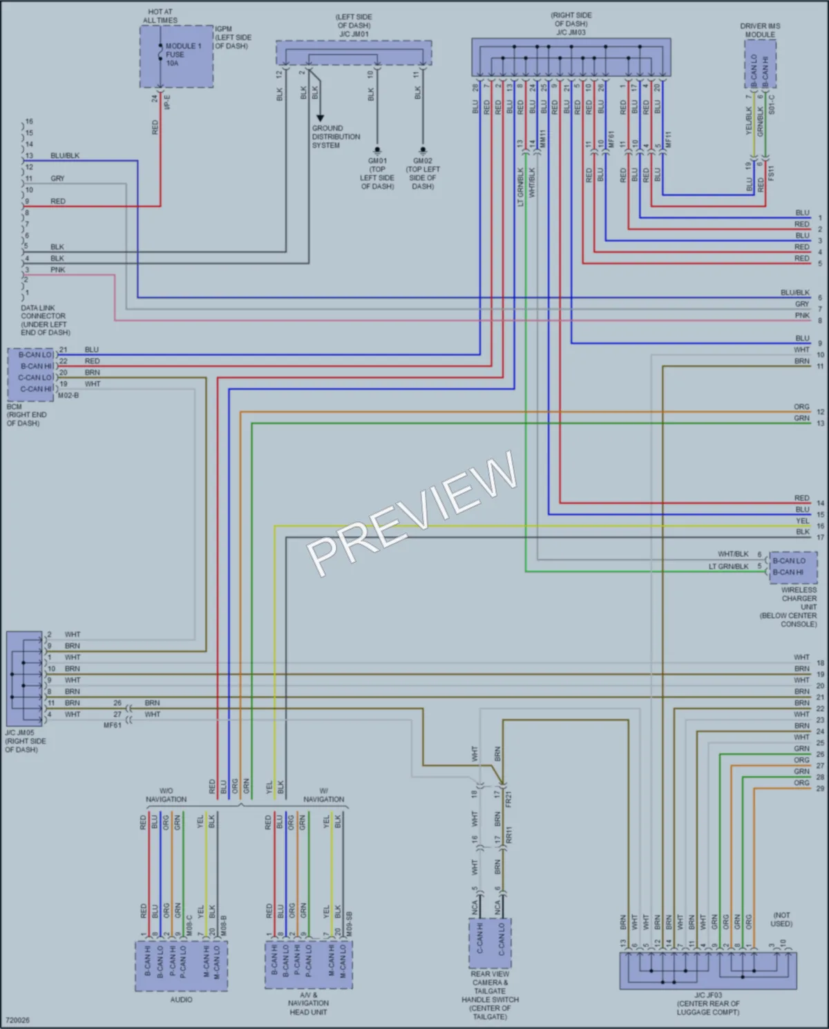 2021 Hyundai IoniqPlugIn Computer Data Lines wiring diagram preview