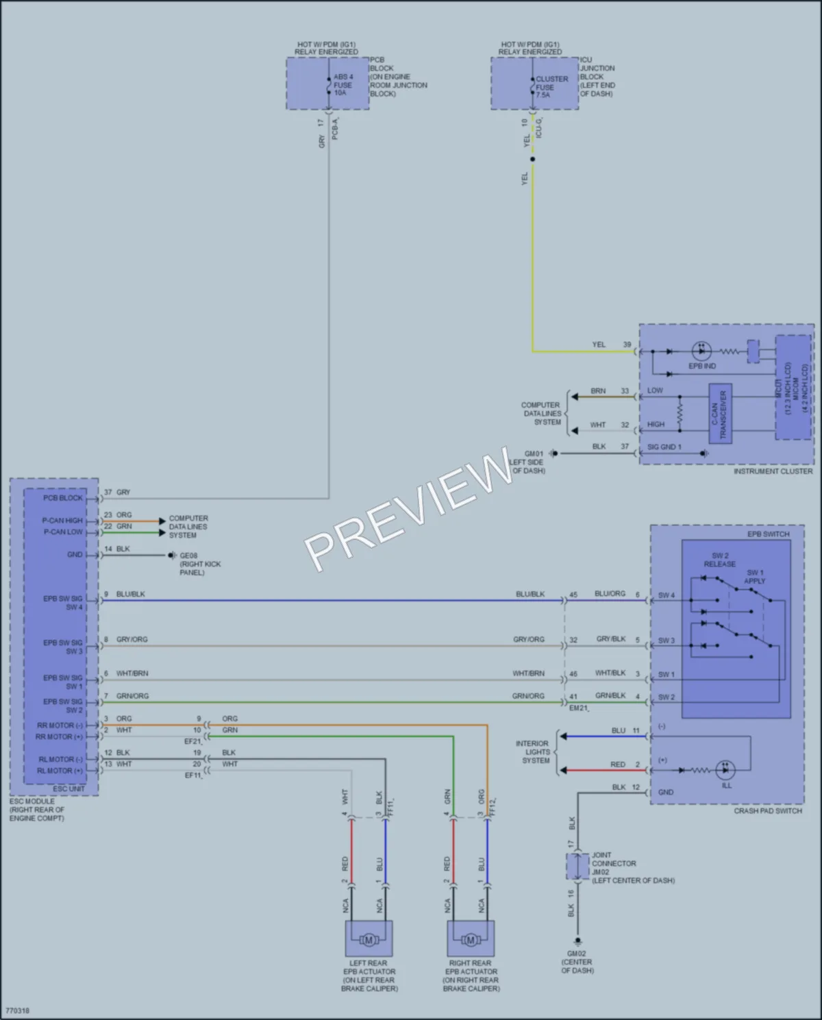 2021 Hyundai SantaFe Shift Interlock wiring diagram preview