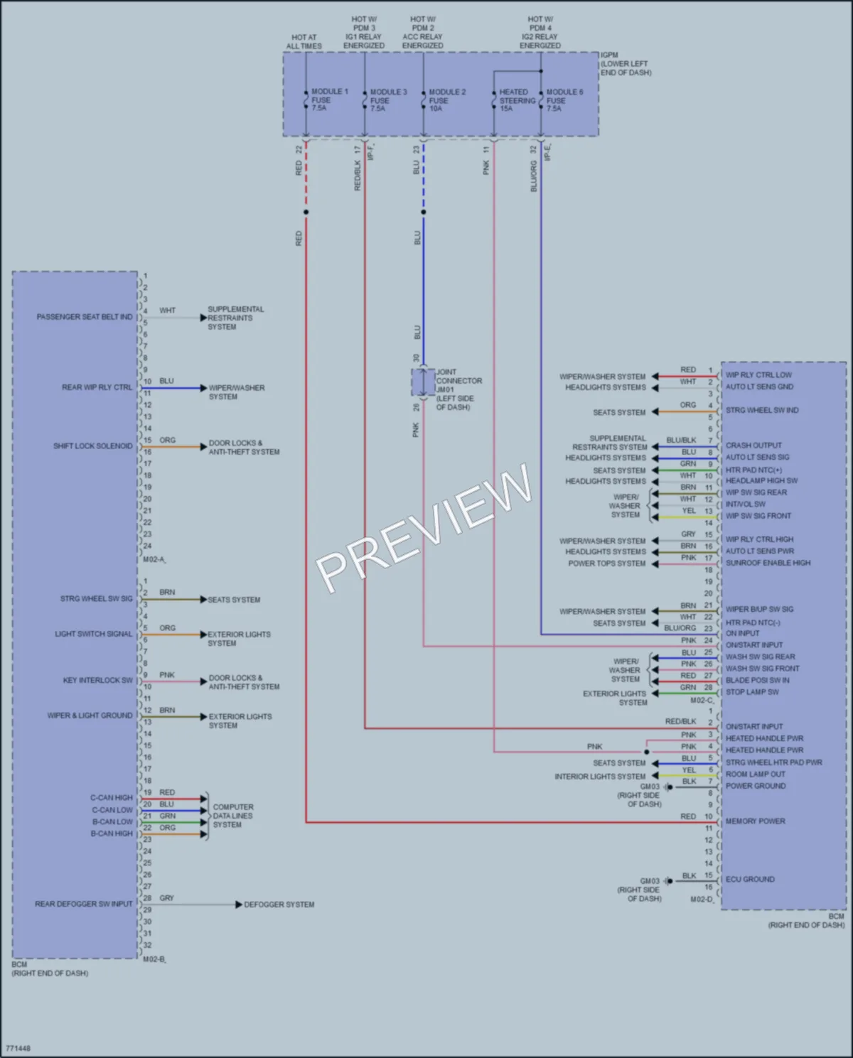 2021 Hyundai Veloster Body Control Modules wiring diagram preview