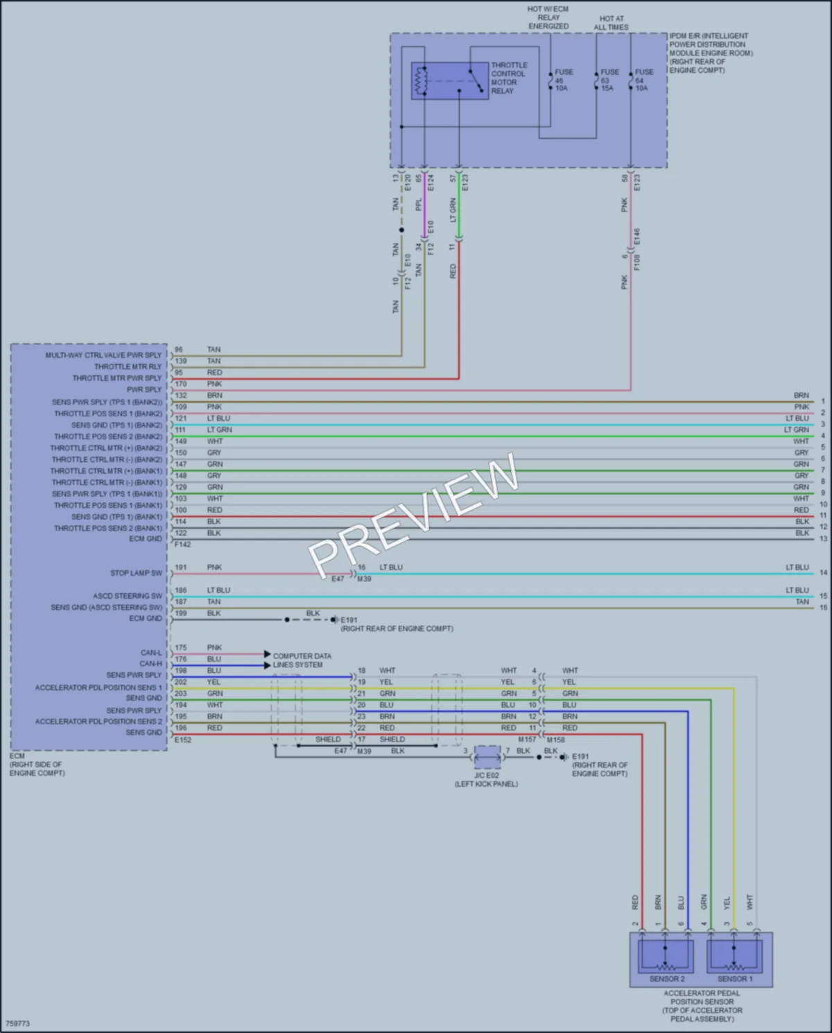 2021 Infiniti Q50 Cruise Control wiring diagram preview