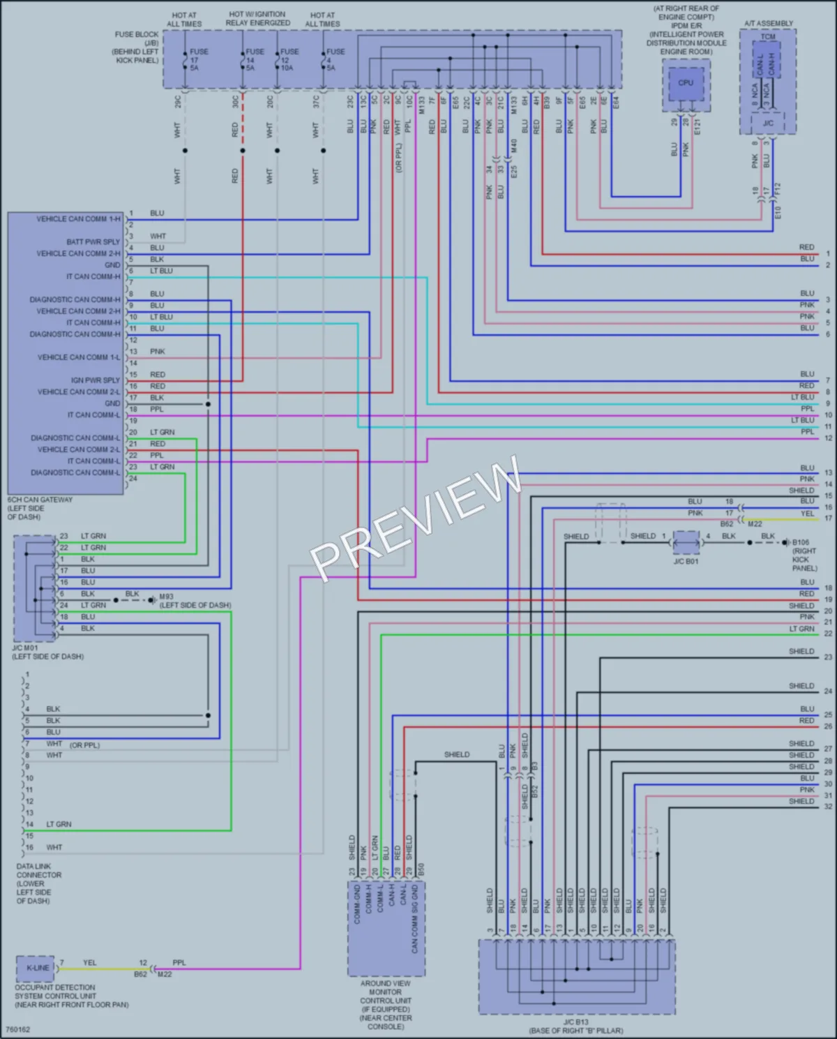 2021 Infiniti Q60 Computer Data Lines wiring diagram preview