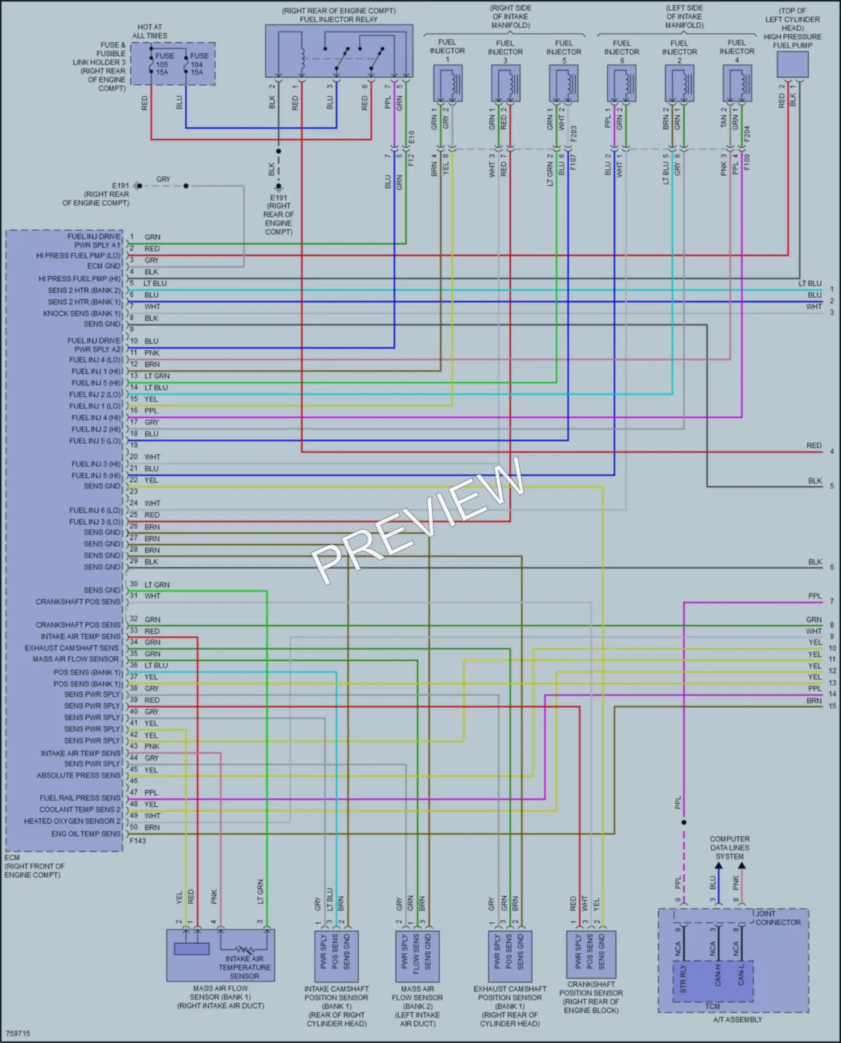 2021 Infiniti Q60 Engine Performance wiring diagram preview