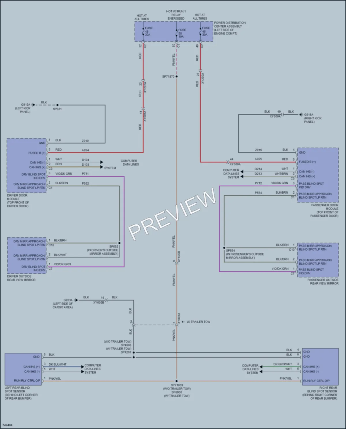 2021 Jeep Cherokee Navigation wiring diagram preview