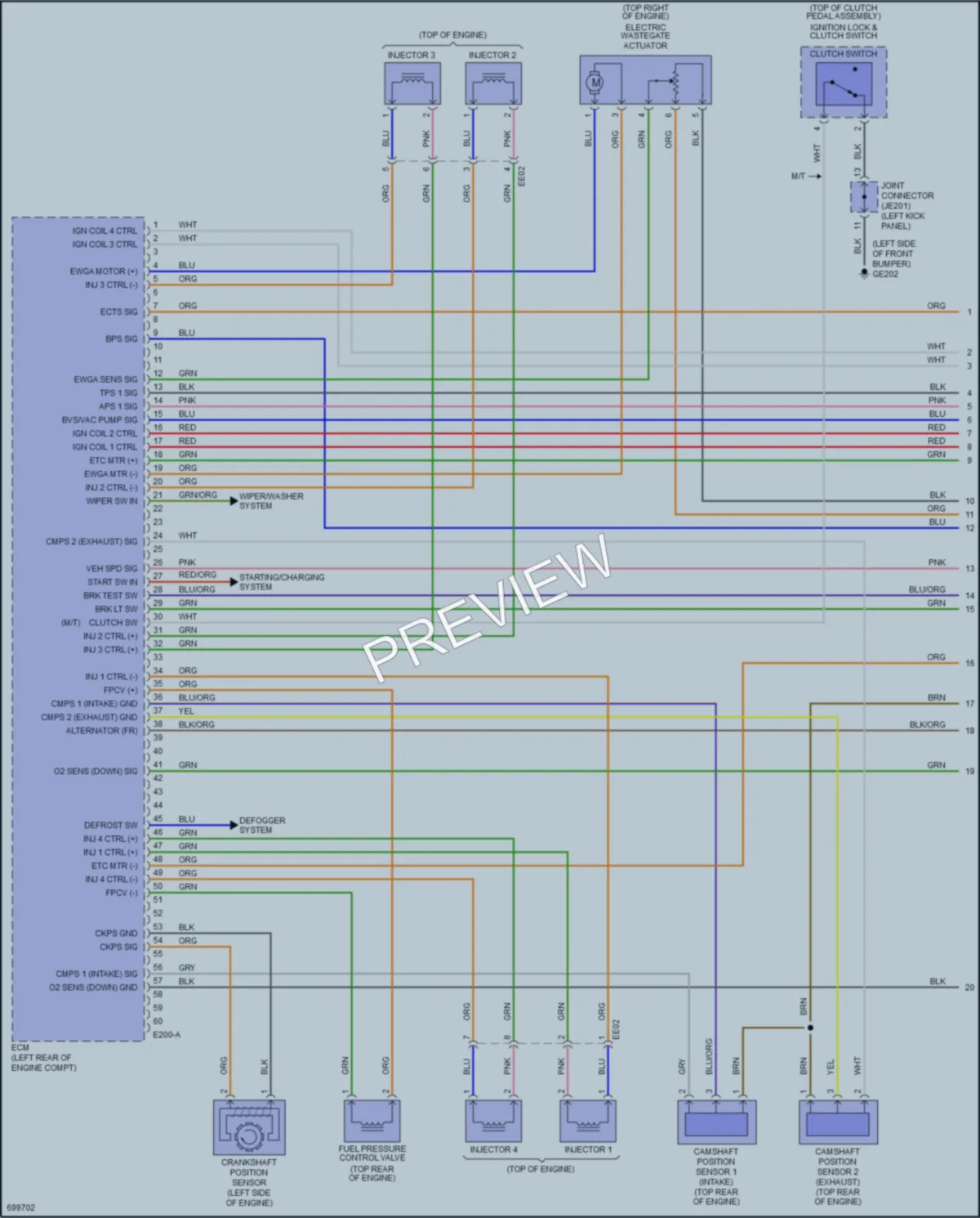 2021 Kia Forte Engine Performance wiring diagram preview