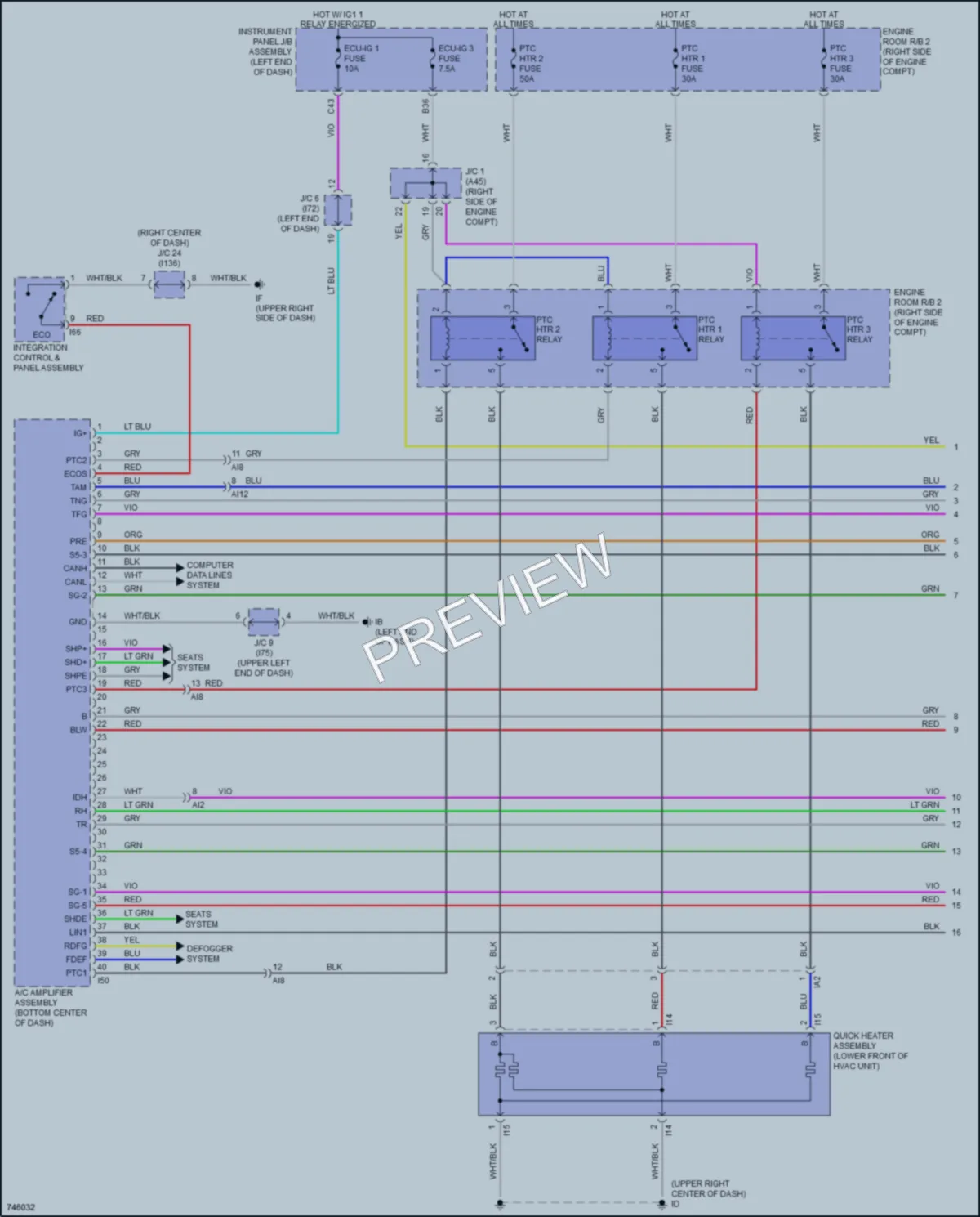 2021 Lexus NX300h Air Conditioning wiring diagram preview