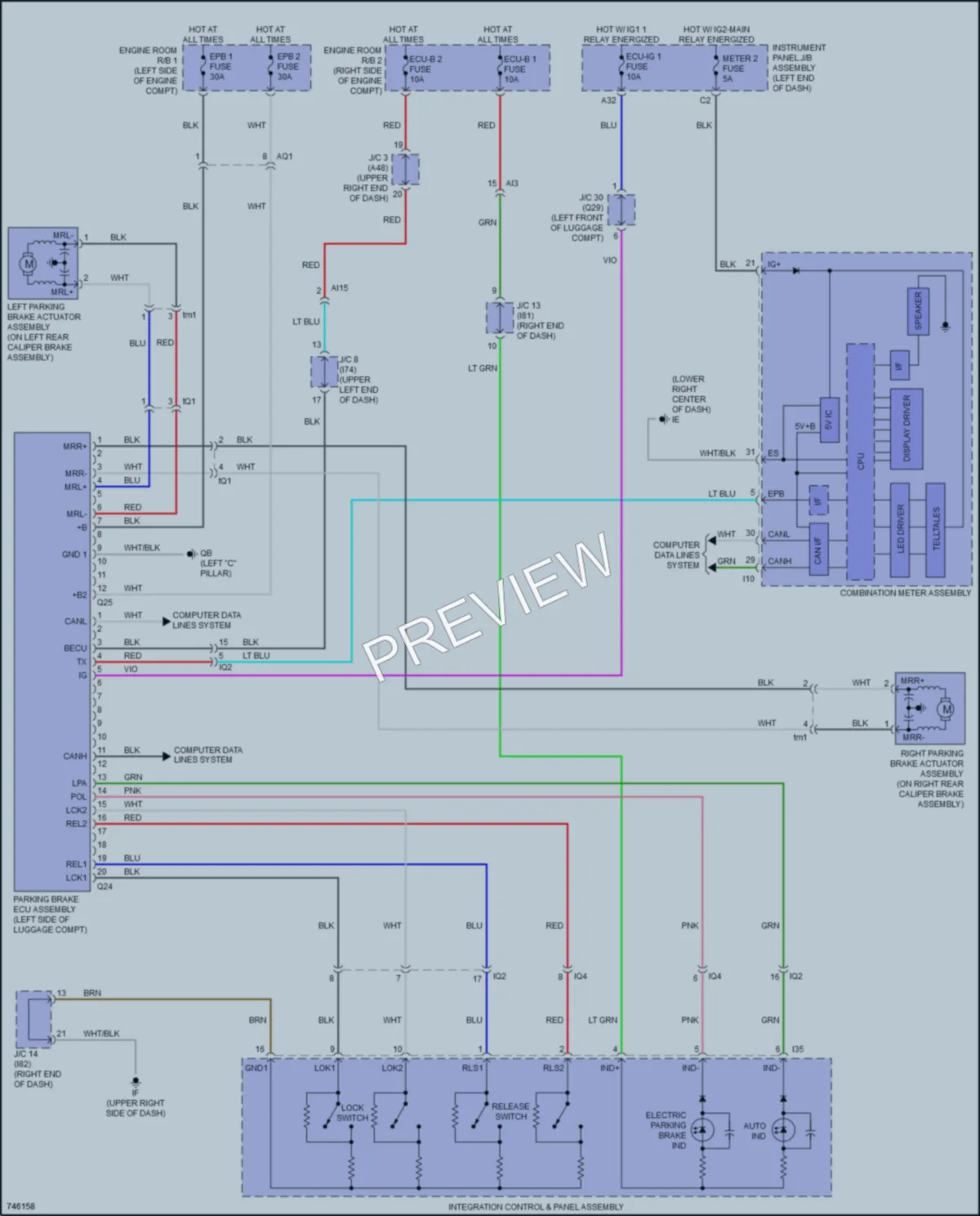 2021 Lexus NX300h Shift Interlock wiring diagram preview