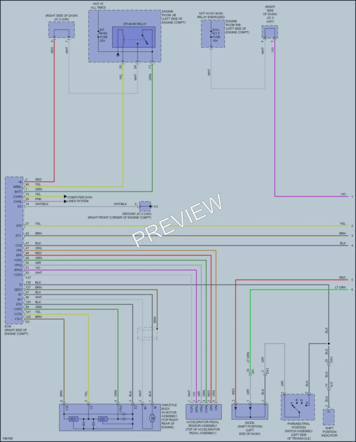 2021 Lexus RX350L Cruise Control wiring diagram preview