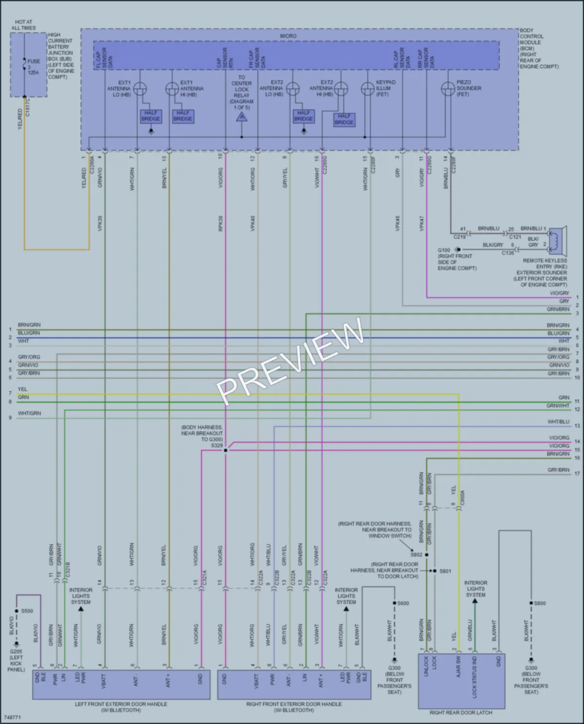 2021 Lincoln CorsairPlugIn Anti Theft wiring diagram preview