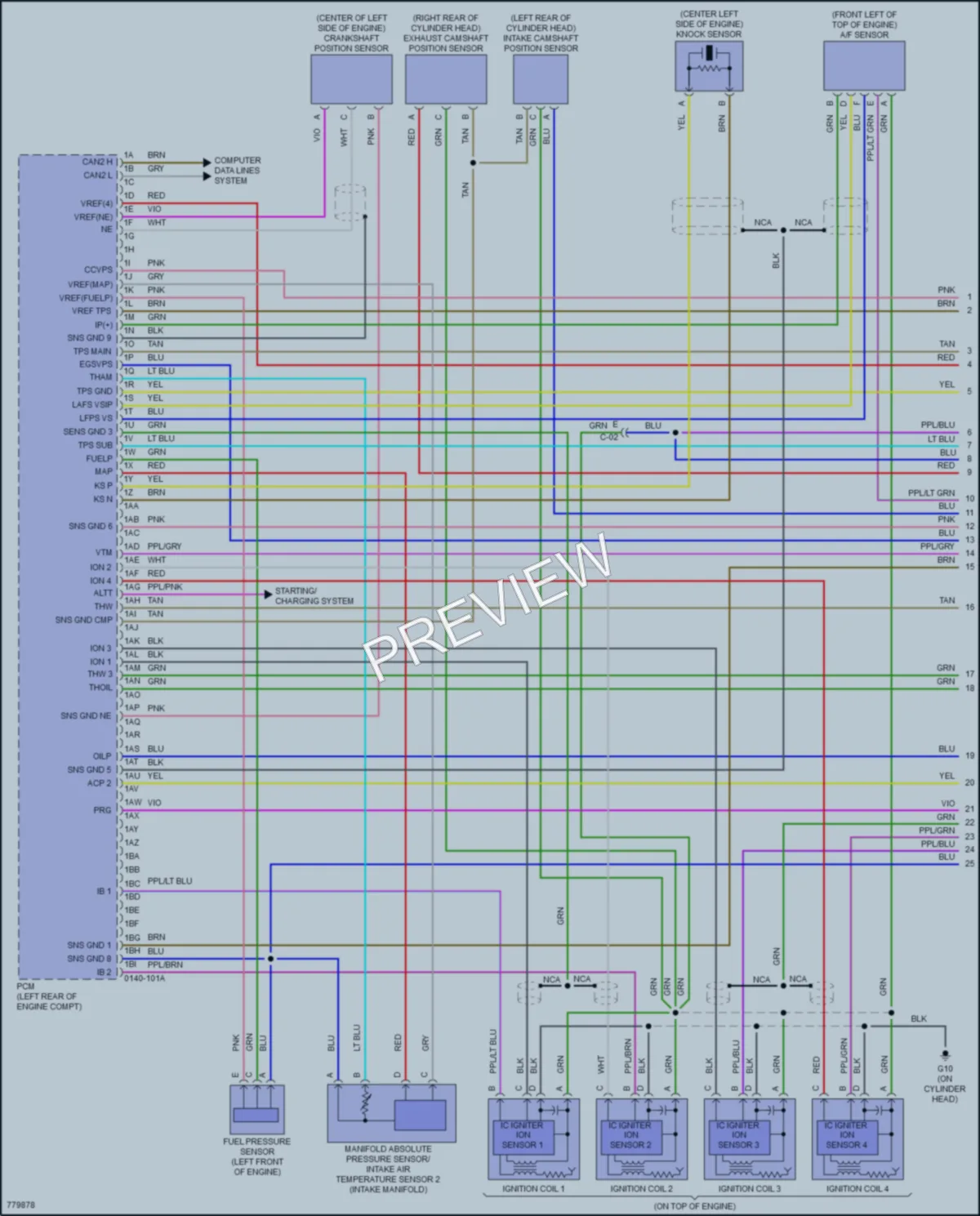 2021 Mazda CX30 Engine Performance wiring diagram preview