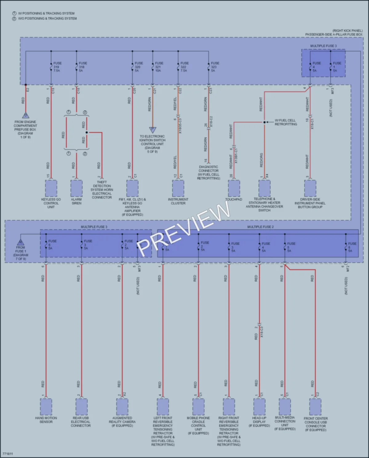 2021 MercedesBenz GLC300Coupe Power Distribution wiring diagram preview