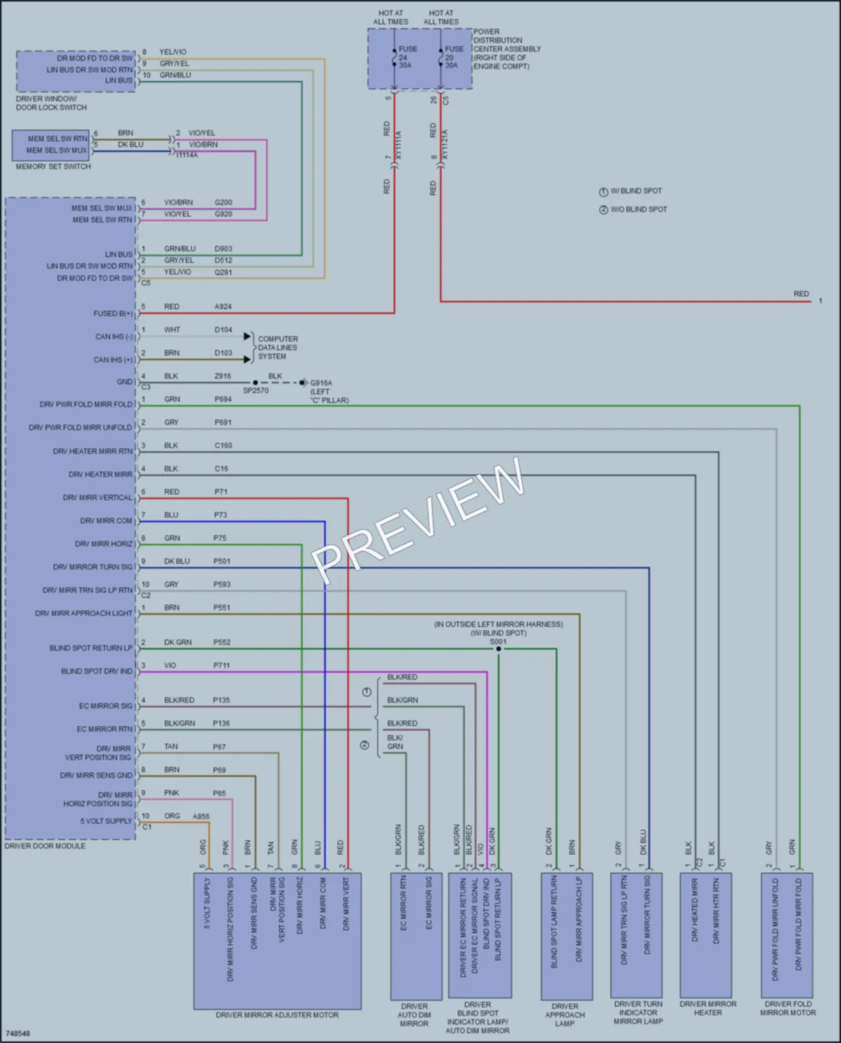 2021 Nissan GrandCherokee Memory Systems wiring diagram preview