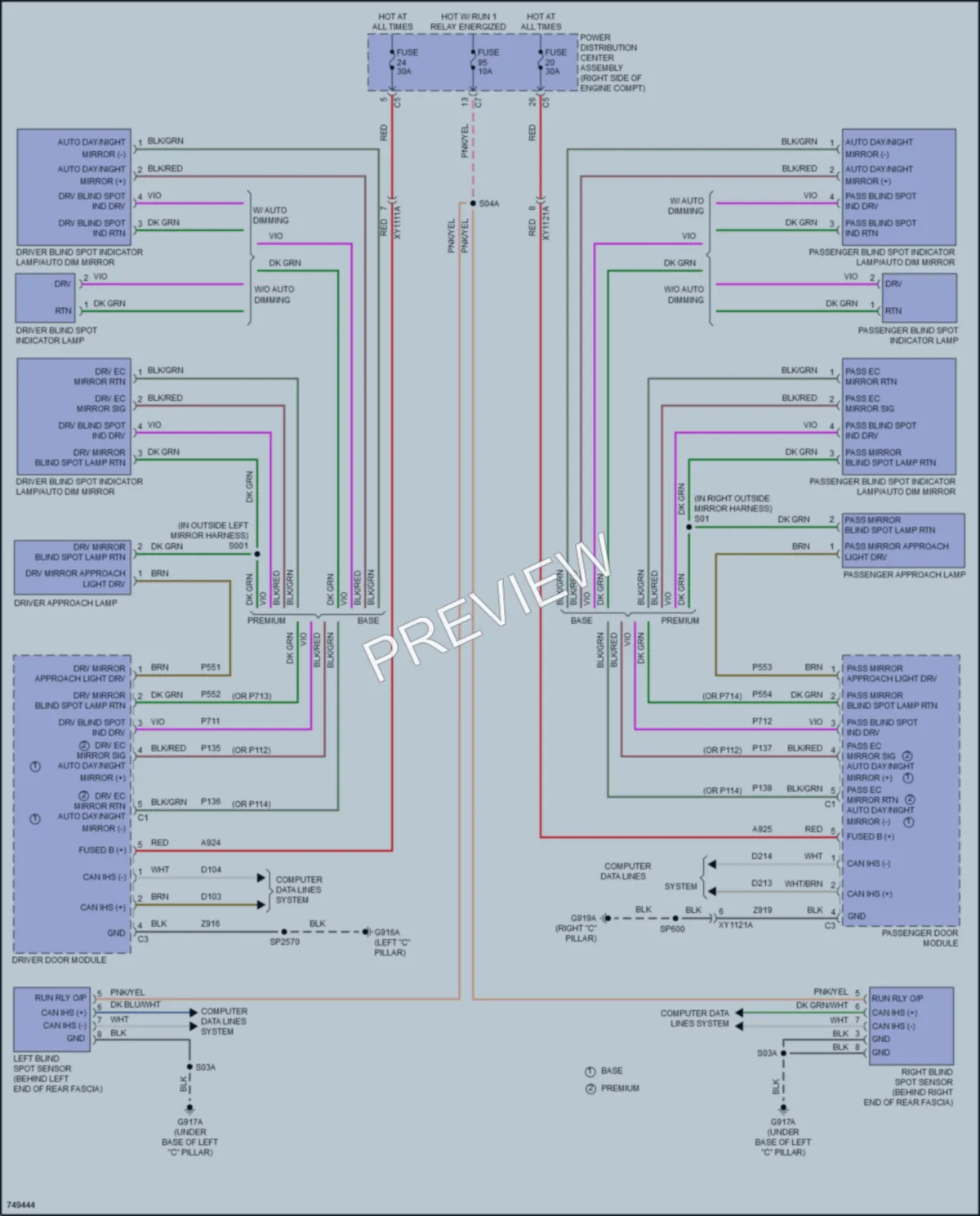 2021 Nissan GrandCherokee Navigation wiring diagram preview